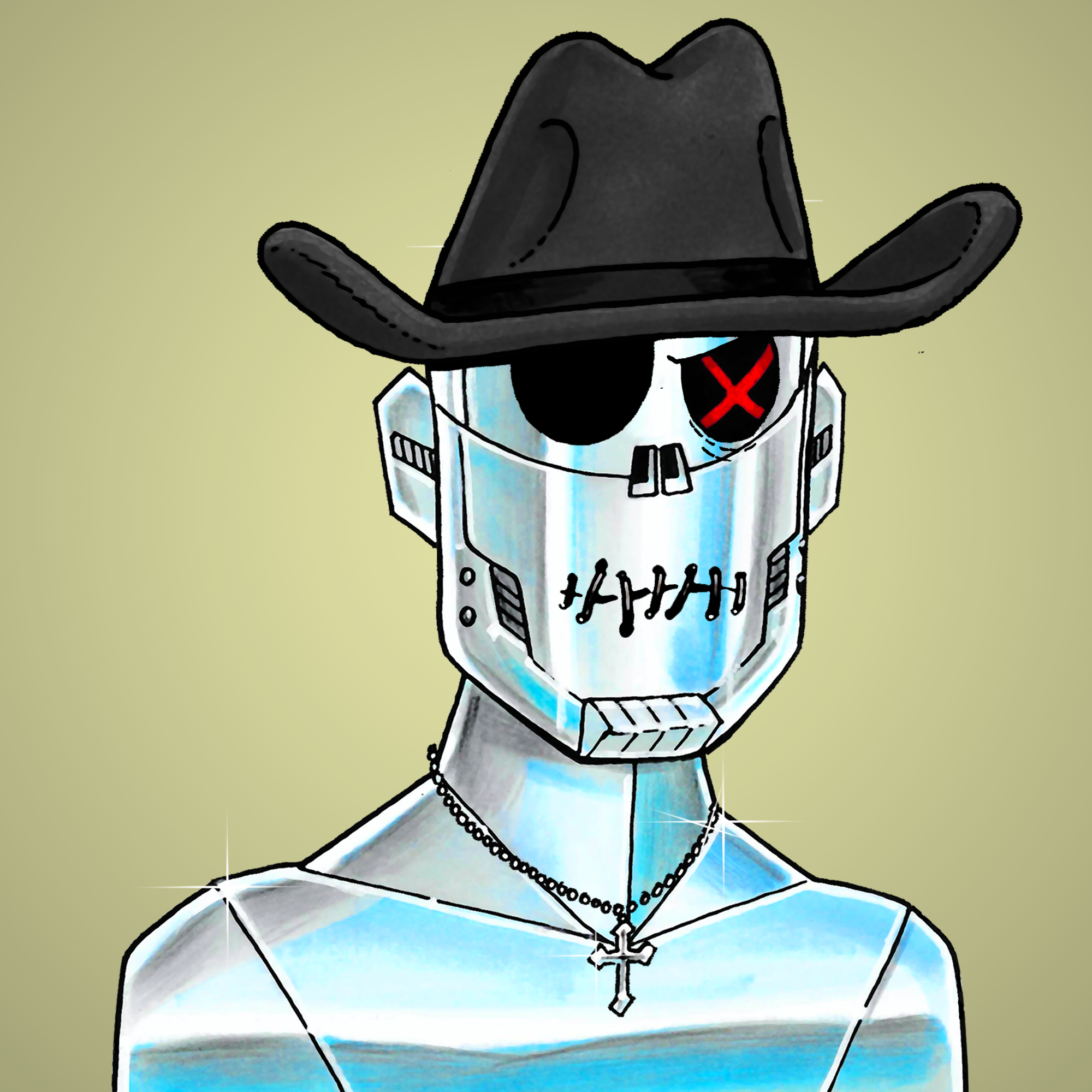 George Trosley - Jungle Freaks - Jungle Freak 375 - NFT # 375