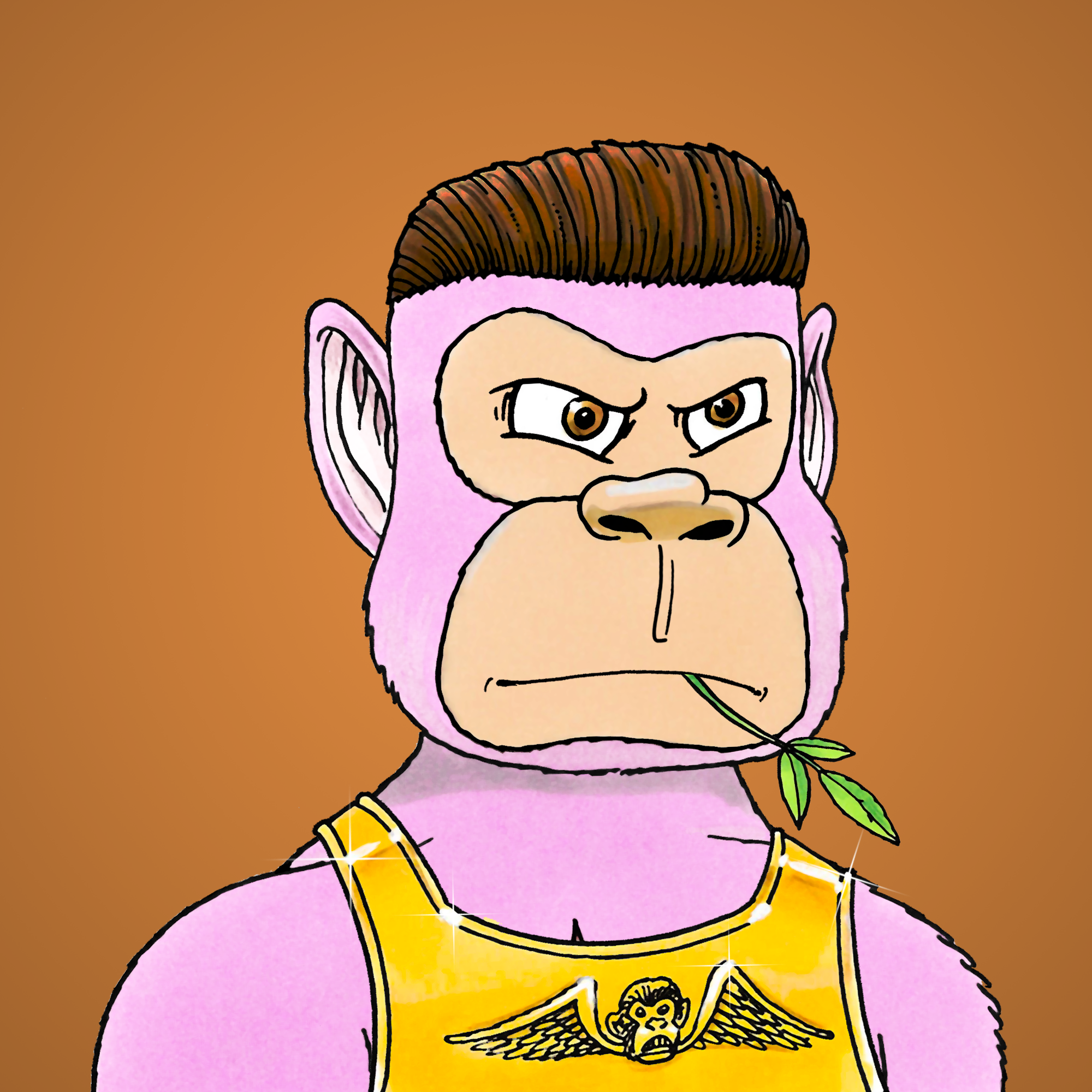 George Trosley - Jungle Freaks - Jungle Freak 3754 - NFT # 3754