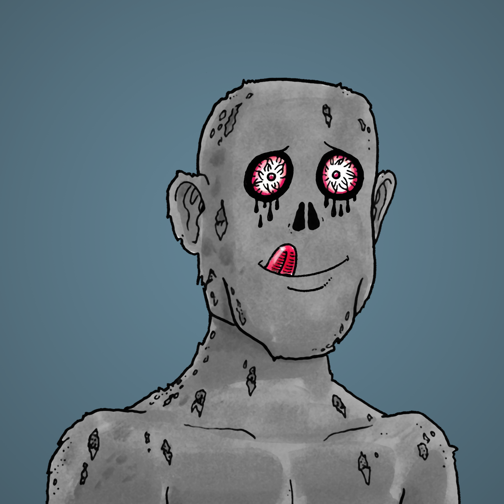 George Trosley - Jungle Freaks - Jungle Freak 3756 - NFT # 3756