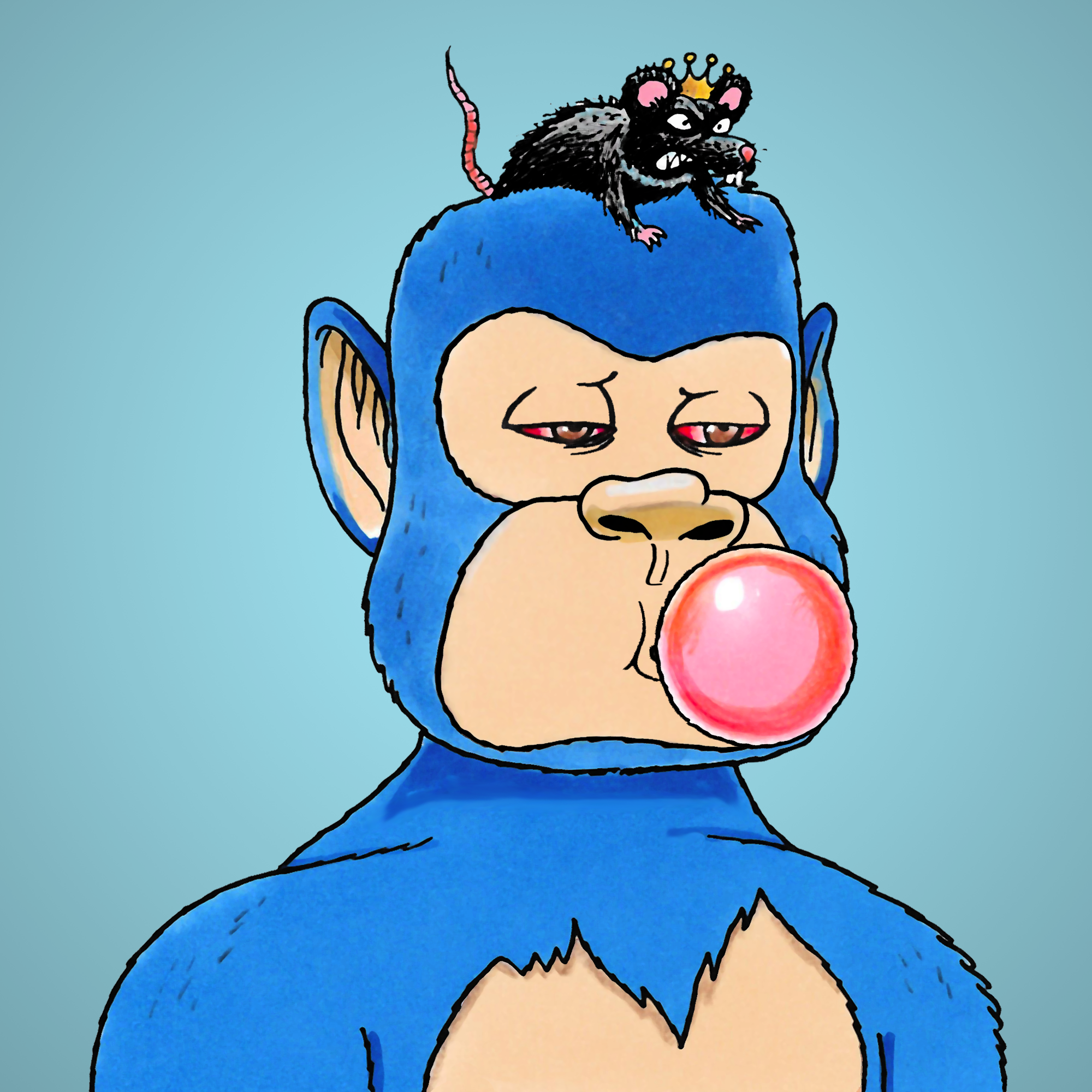 George Trosley - Jungle Freaks - Jungle Freak 3761 - NFT # 3761