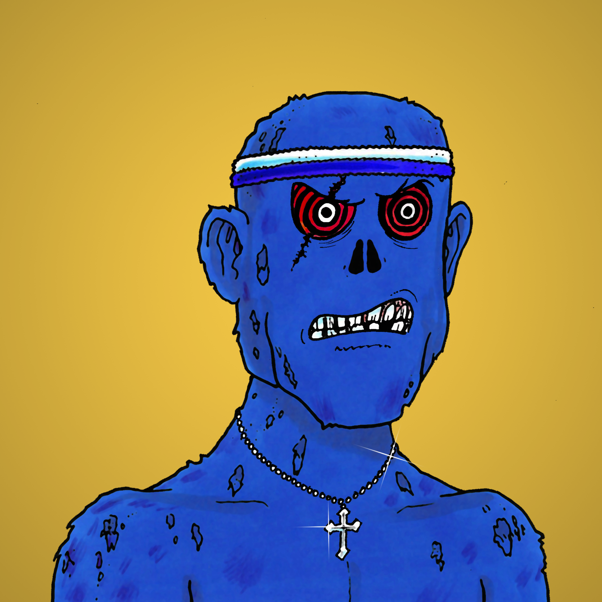 George Trosley - Jungle Freaks - Jungle Freak 3762 - NFT # 3762