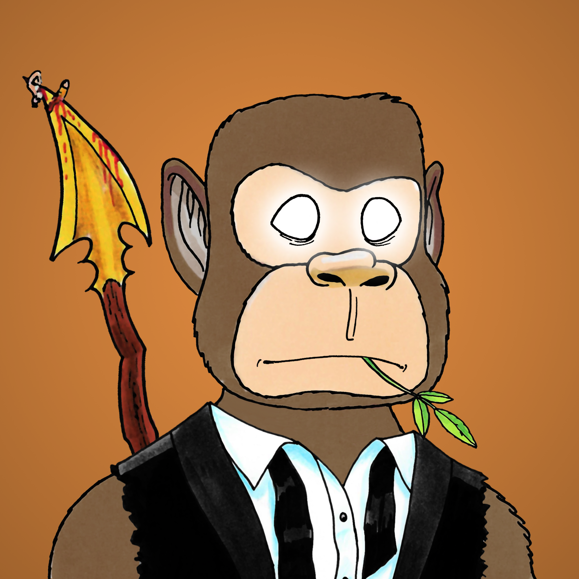 George Trosley - Jungle Freaks - Jungle Freak 3770 - NFT # 3770