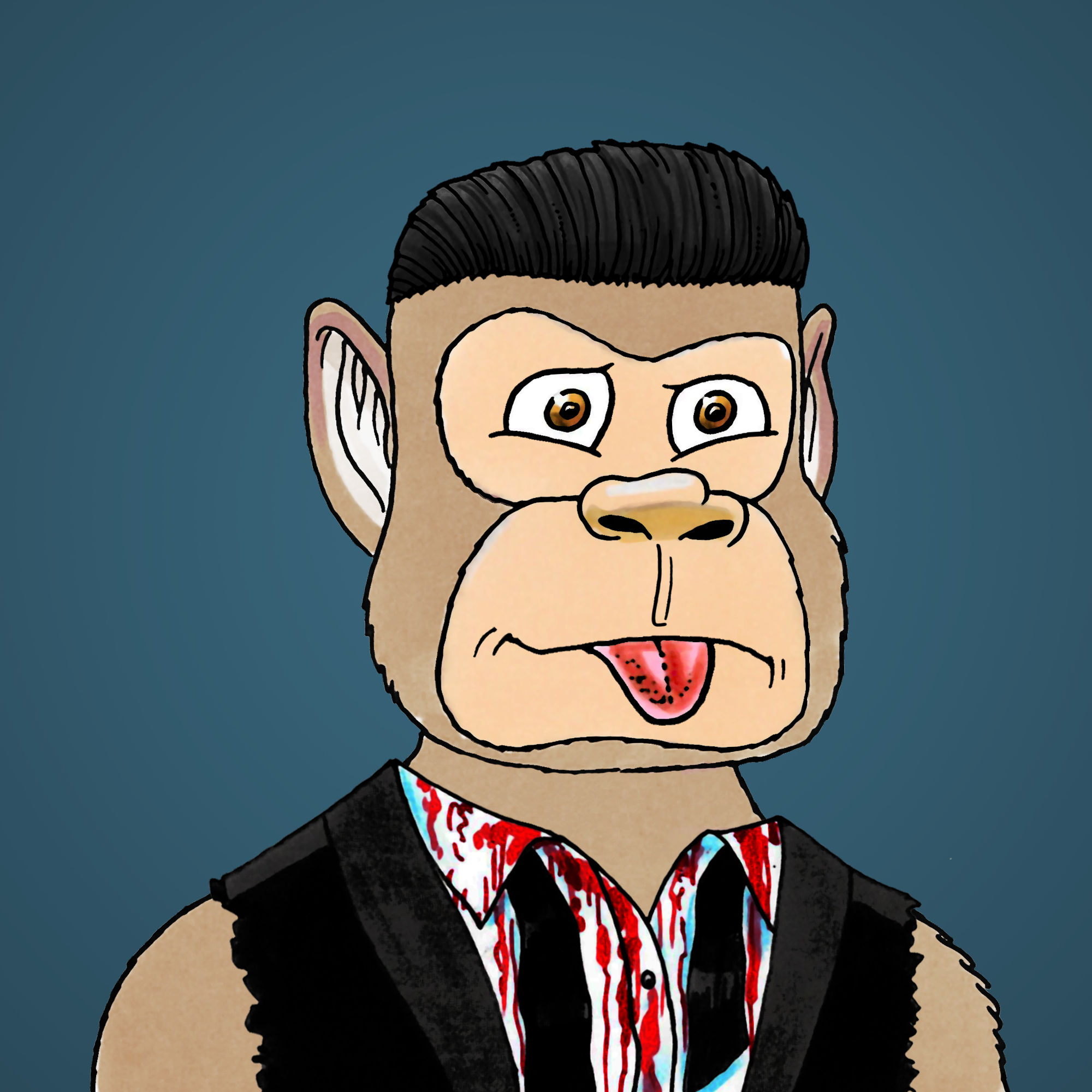 George Trosley - Jungle Freaks - Jungle Freak 3782 - NFT # 3782