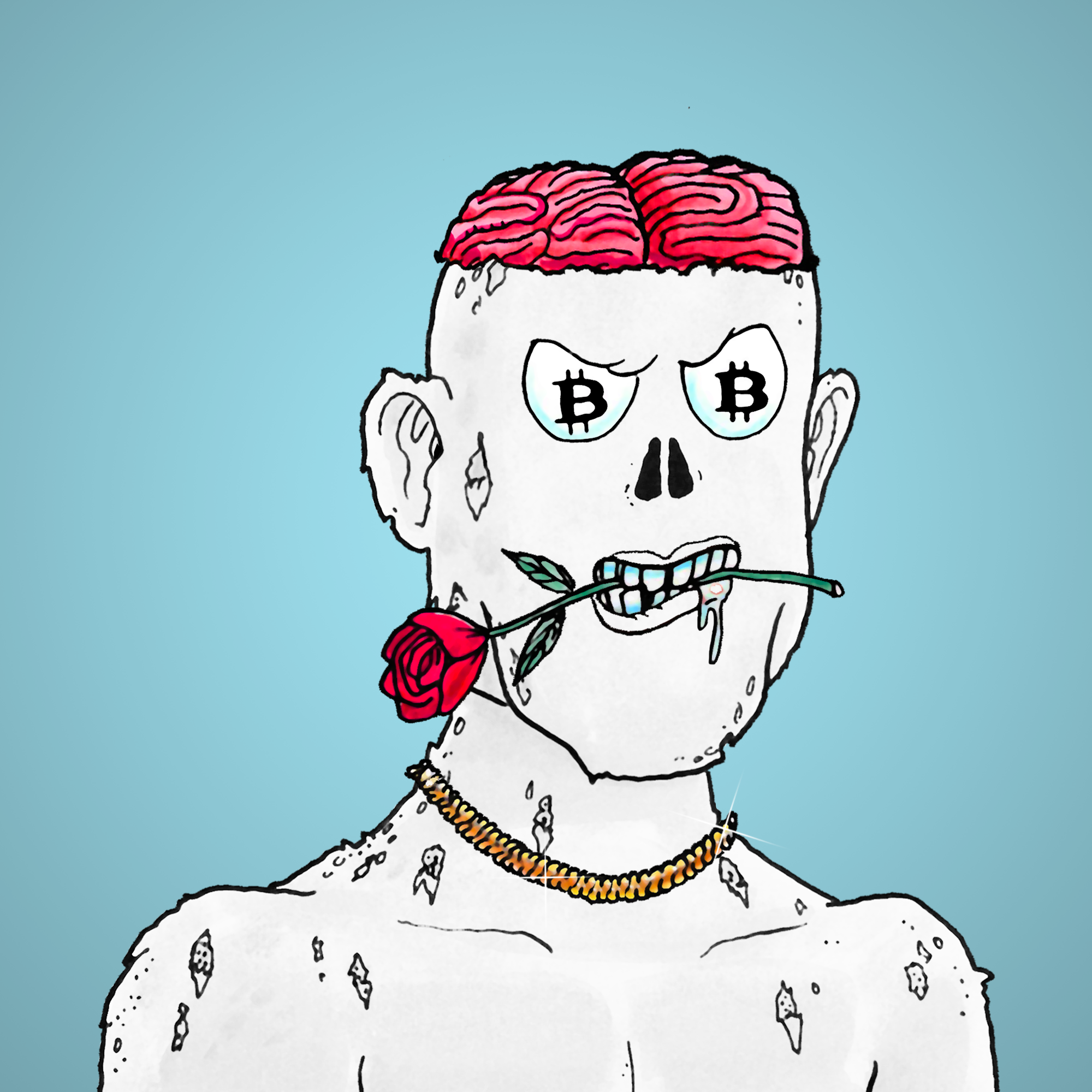 George Trosley - Jungle Freaks - Jungle Freak 3785 - NFT # 3785