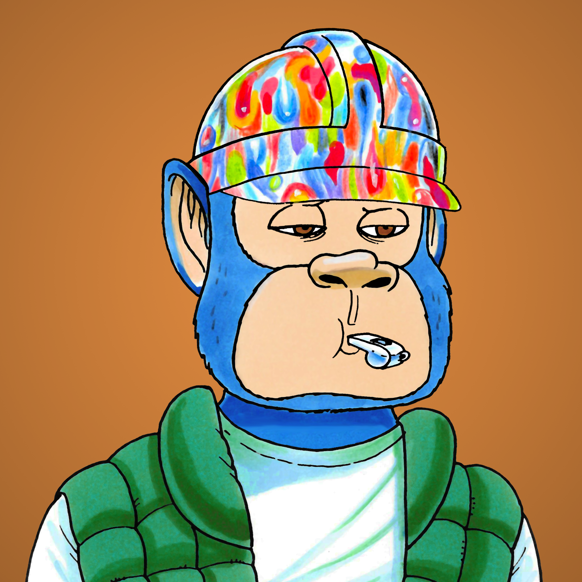 George Trosley - Jungle Freaks - Jungle Freak 379 - NFT # 379