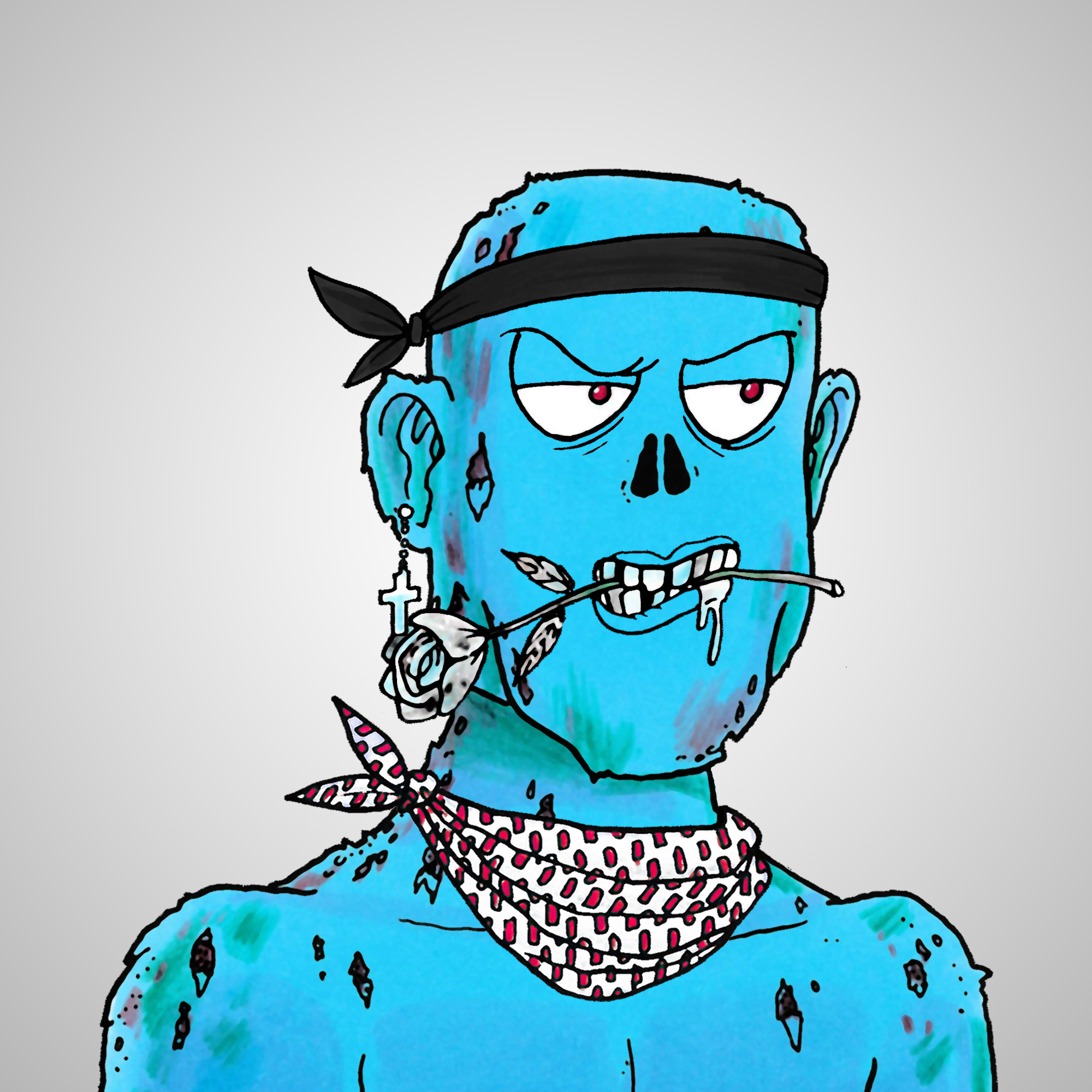 George Trosley - Jungle Freaks - Jungle Freak 3795 - NFT # 3795