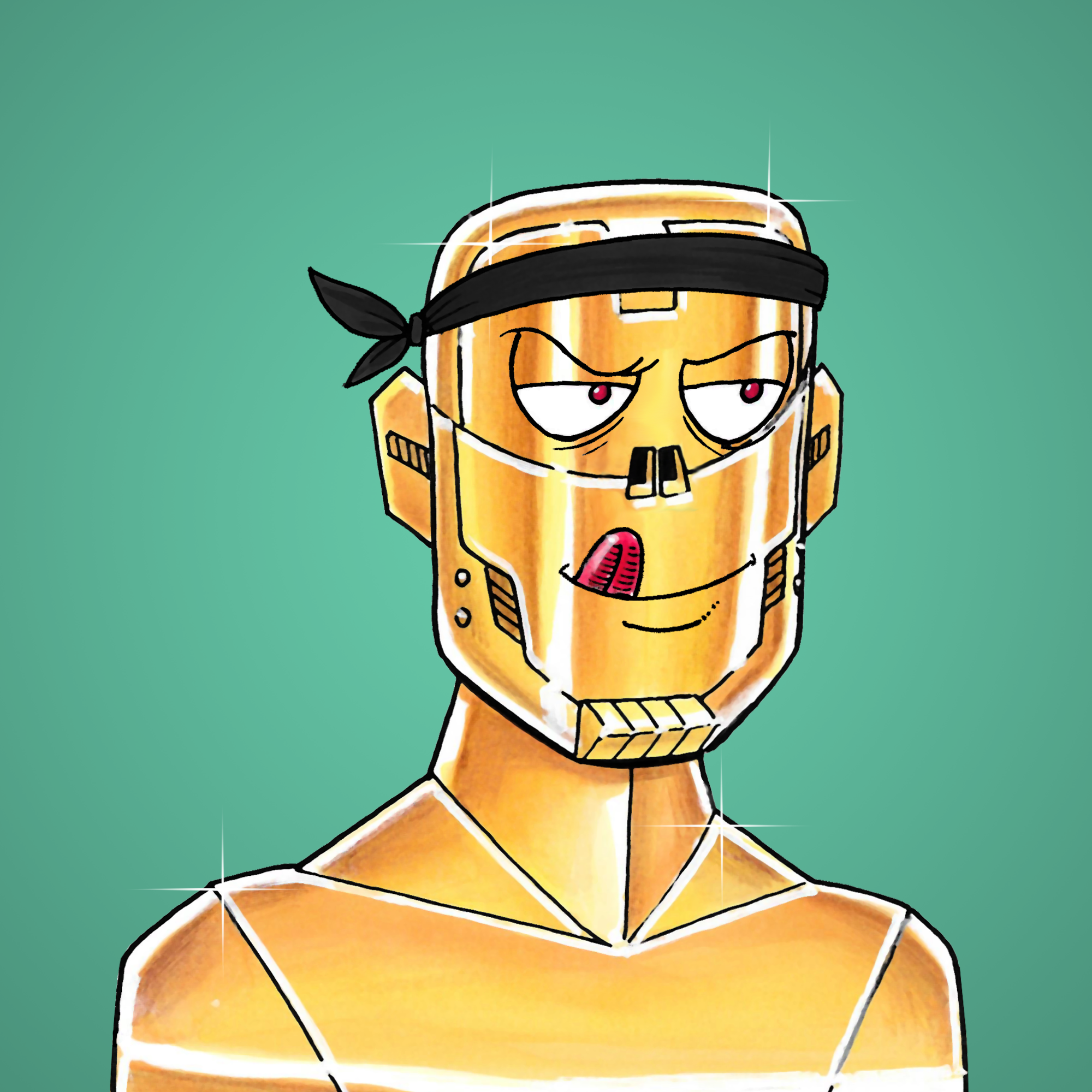 George Trosley - Jungle Freaks - Jungle Freak 3796 - NFT # 3796