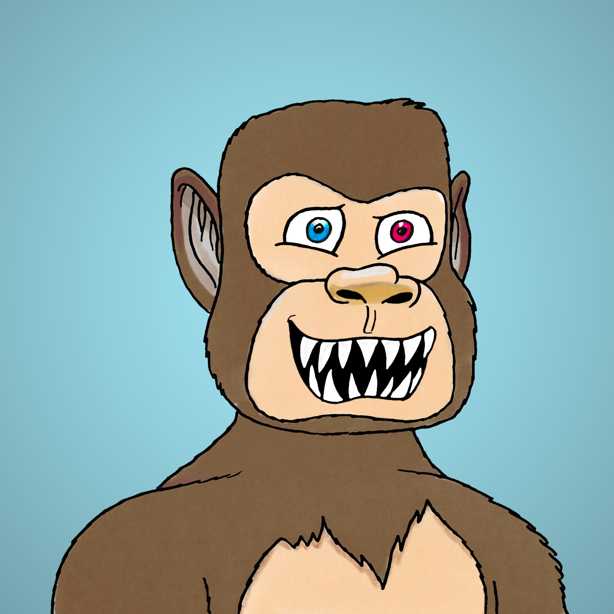 George Trosley - Jungle Freaks - Jungle Freak 3797 - NFT # 3797