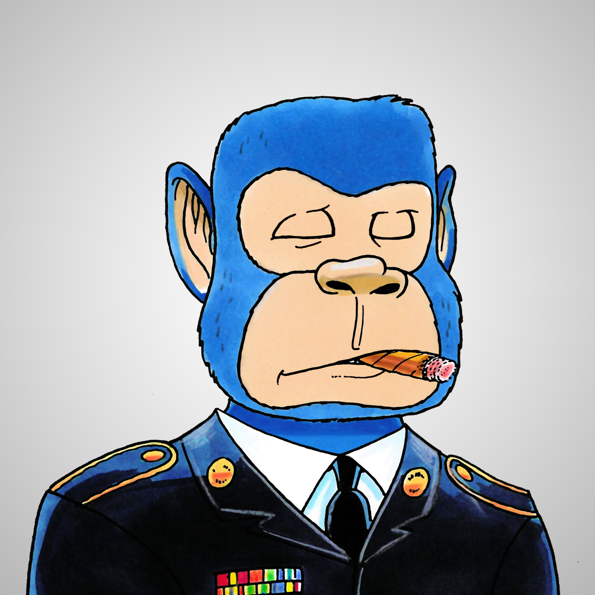 George Trosley - Jungle Freaks - Jungle Freak 38 - NFT # 38