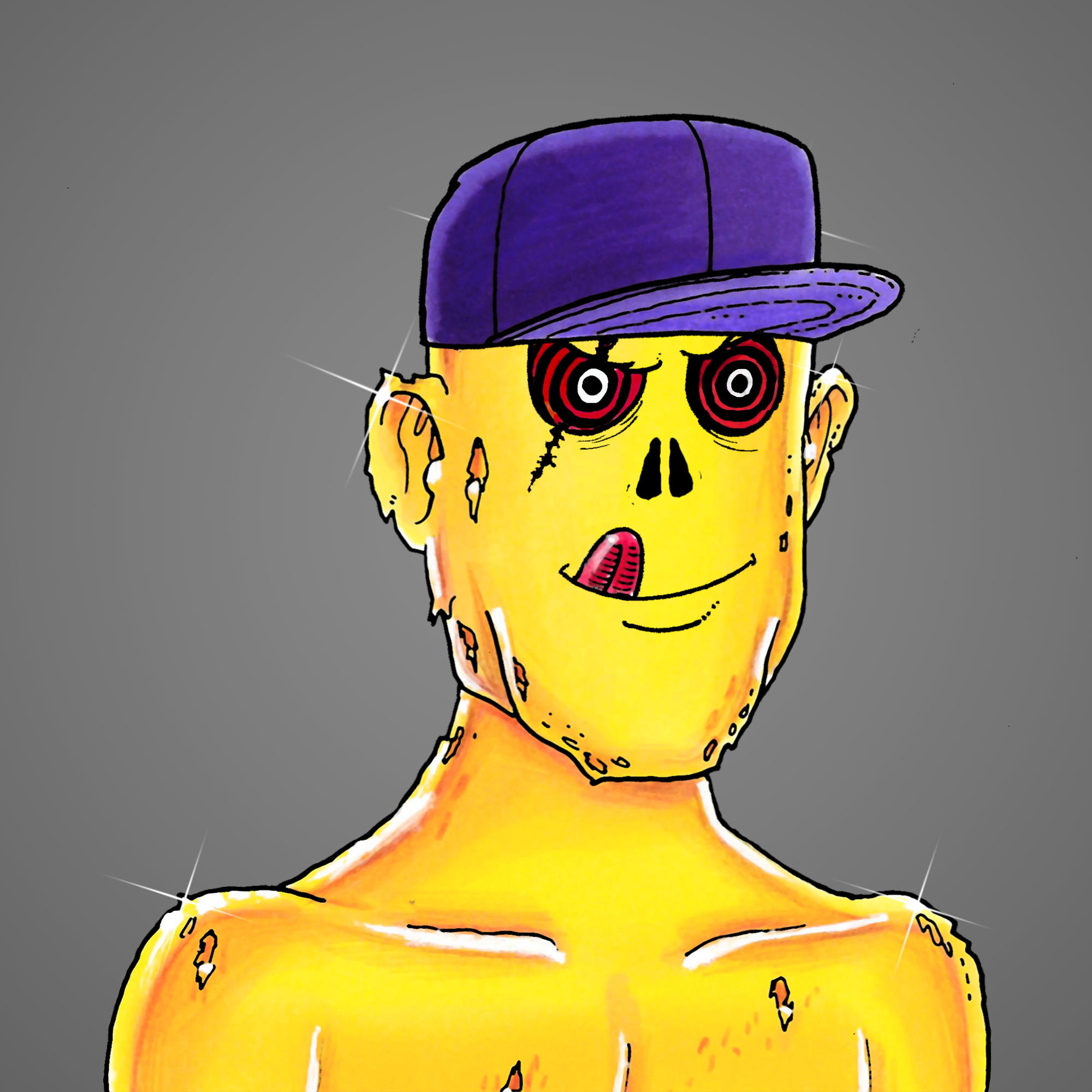 George Trosley - Jungle Freaks - Jungle Freak 380 - NFT # 380