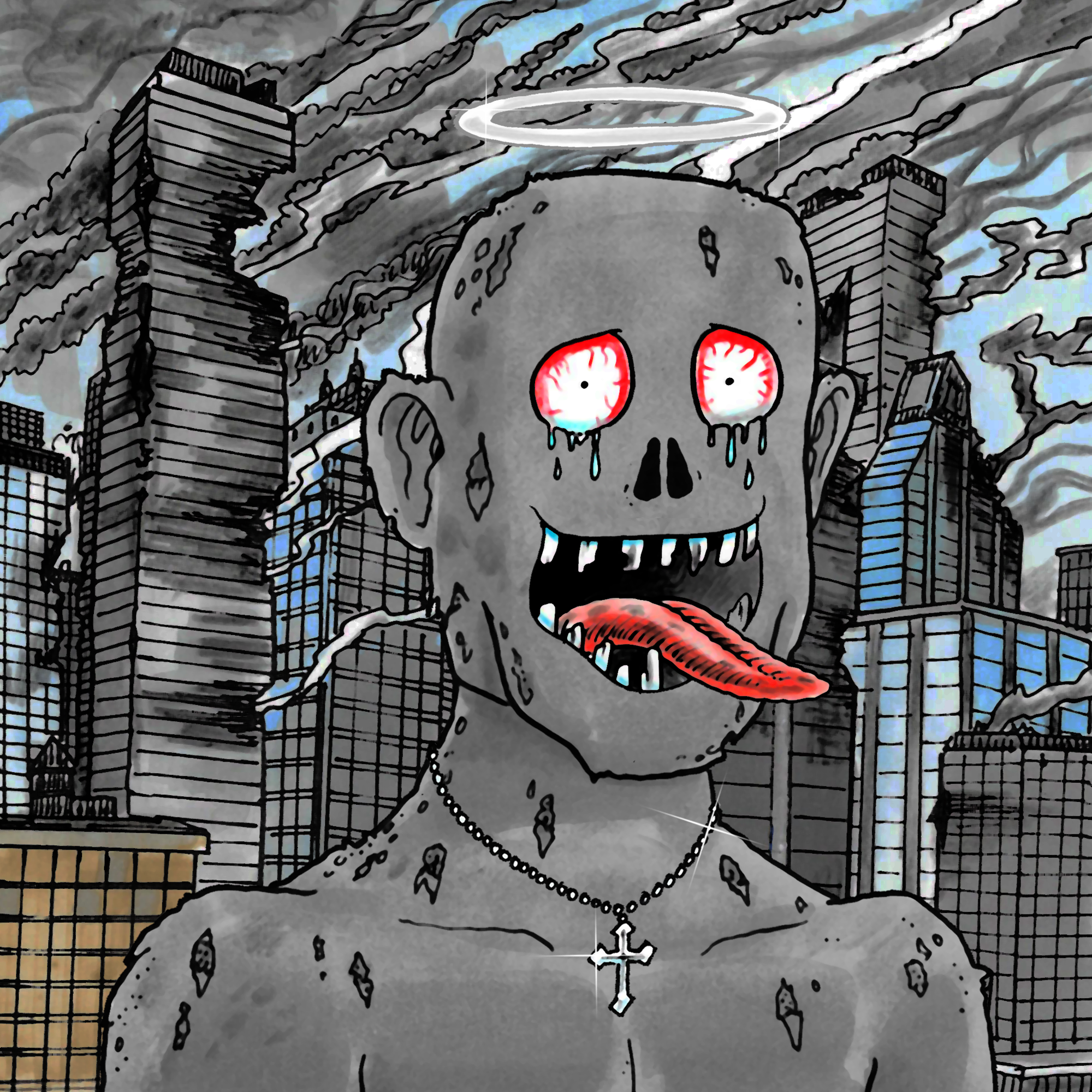 George Trosley - Jungle Freaks - Jungle Freak 3814 - NFT # 3814