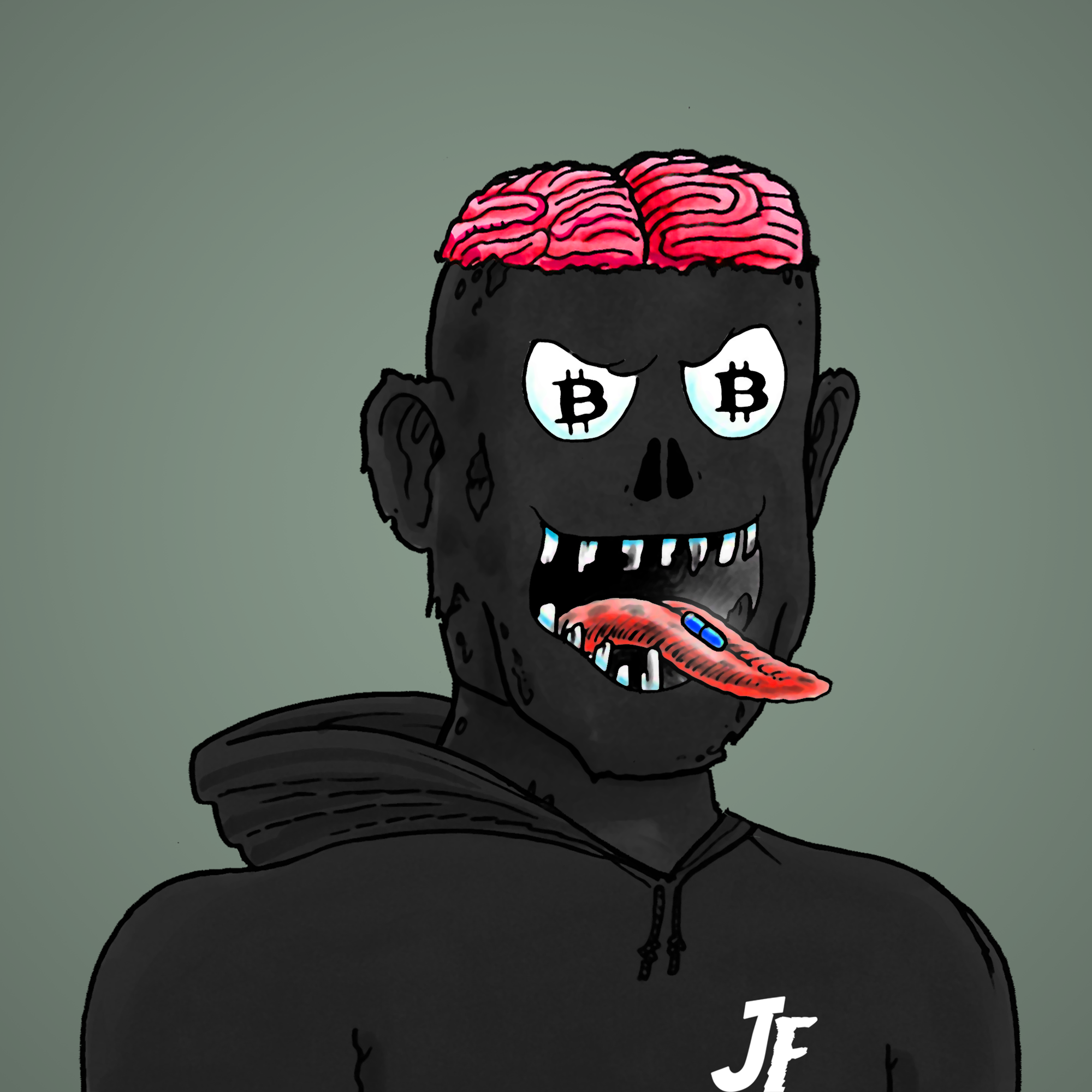 George Trosley - Jungle Freaks - Jungle Freak 3815 - NFT # 3815