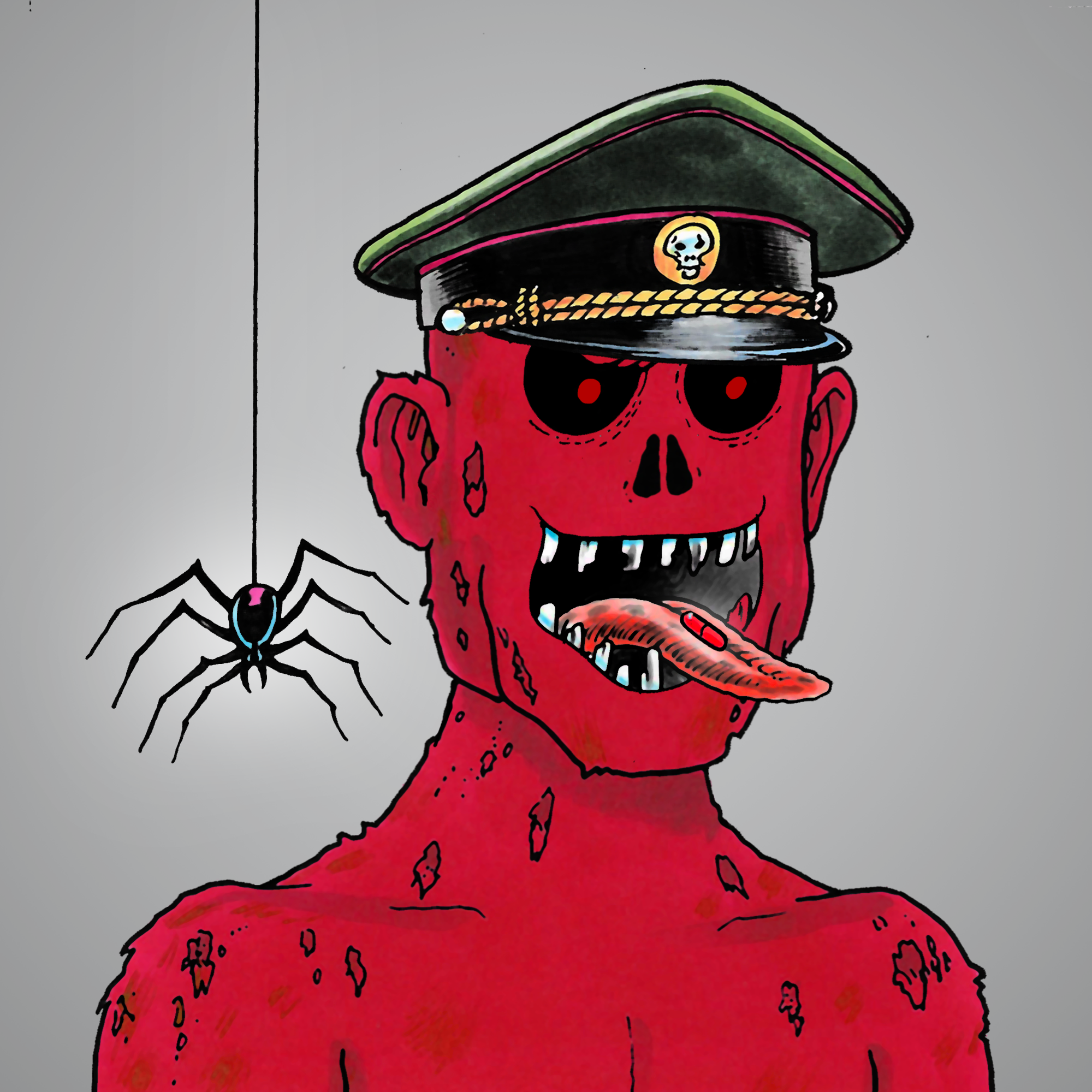 George Trosley - Jungle Freaks - Jungle Freak 3826 - NFT # 3826