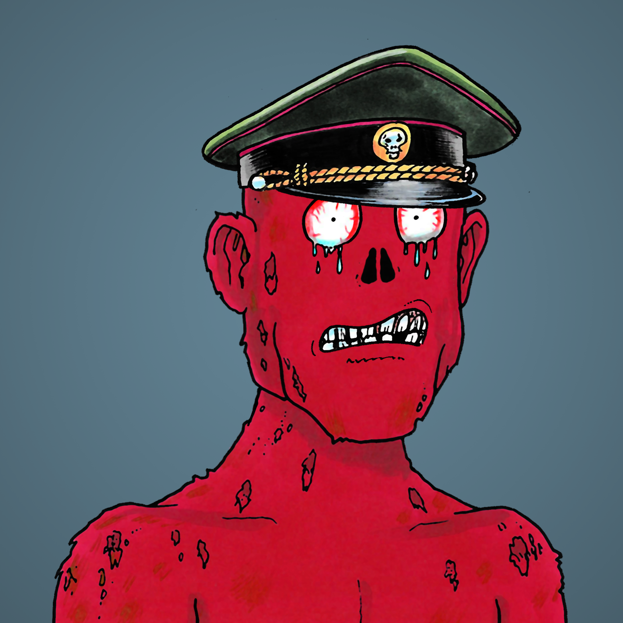 George Trosley - Jungle Freaks - Jungle Freak 3841 - NFT # 3841