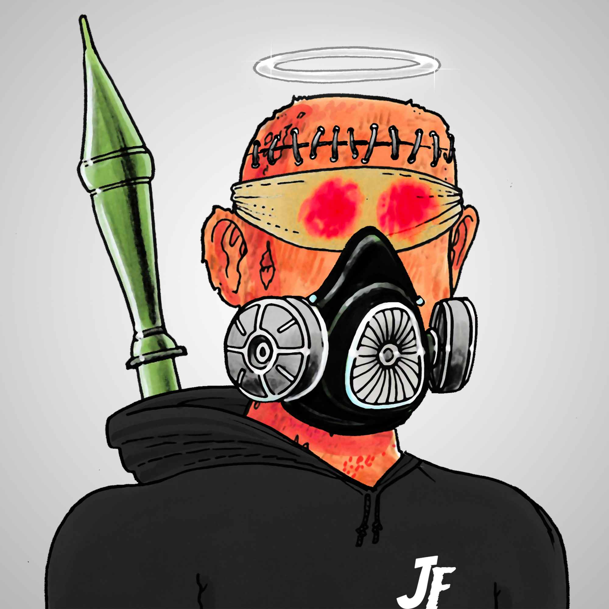 George Trosley - Jungle Freaks - Jungle Freak 3869 - NFT # 3869