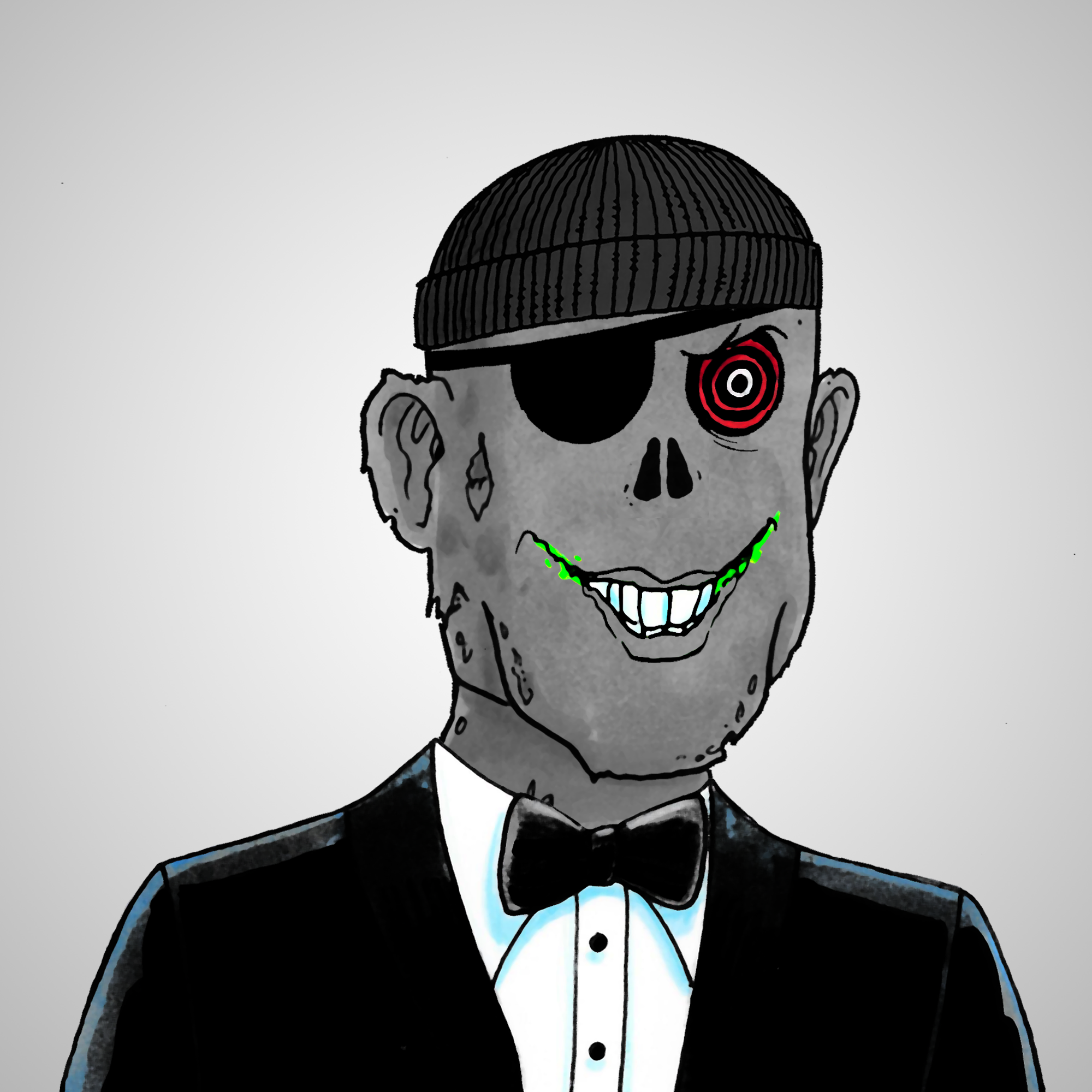 George Trosley - Jungle Freaks - Jungle Freak 3879 - NFT # 3879