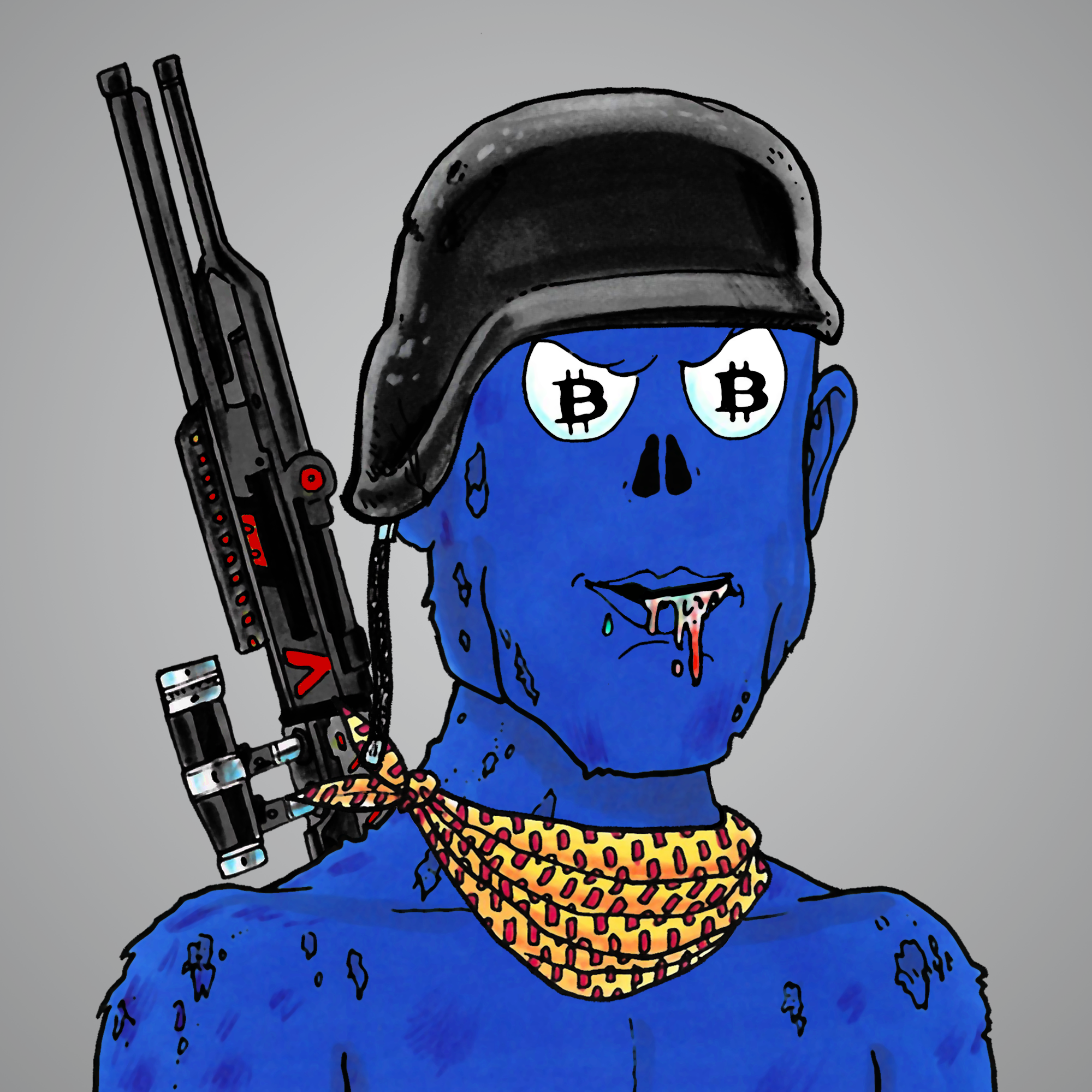 George Trosley - Jungle Freaks - Jungle Freak 3887 - NFT # 3887