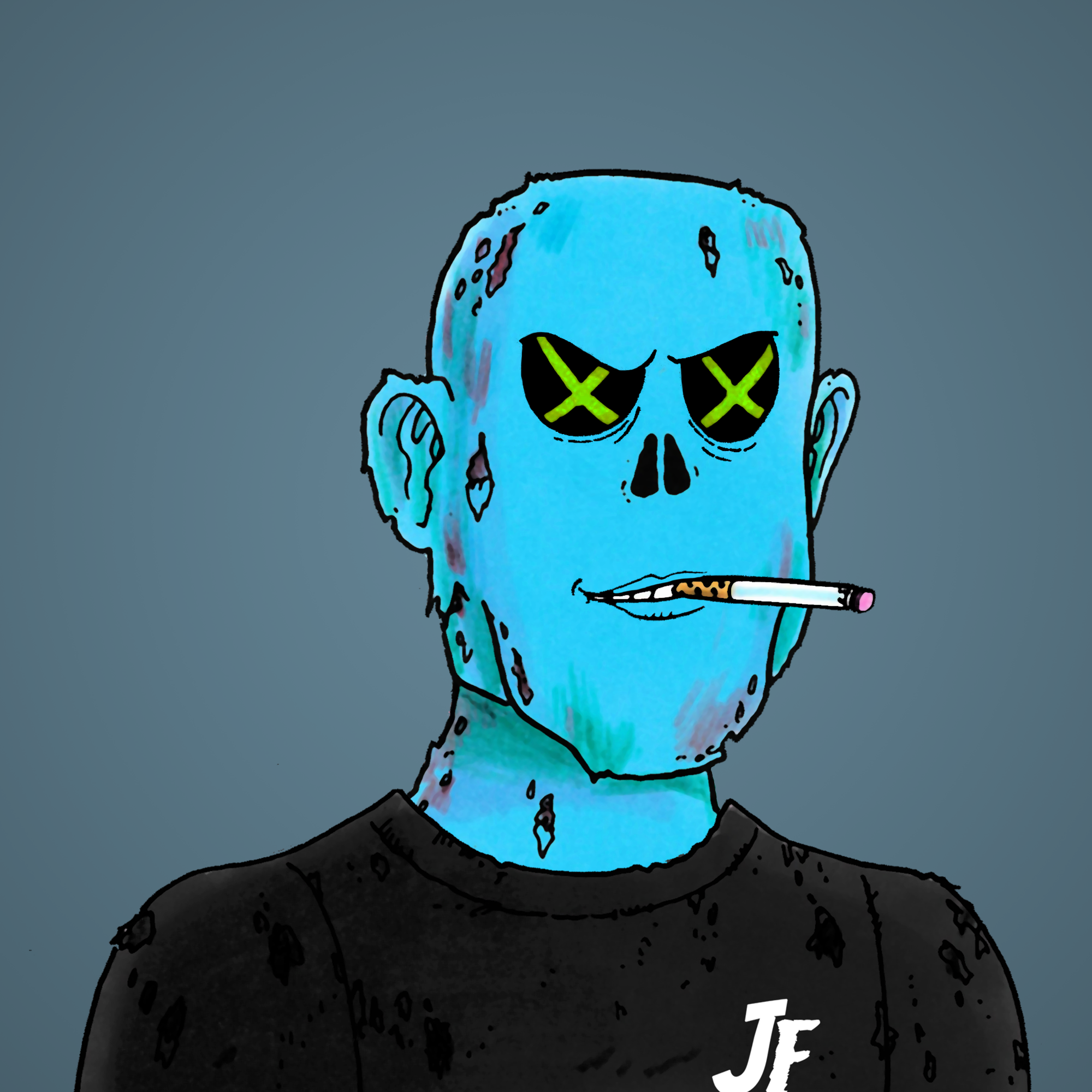 George Trosley - Jungle Freaks - Jungle Freak 3895 - NFT # 3895