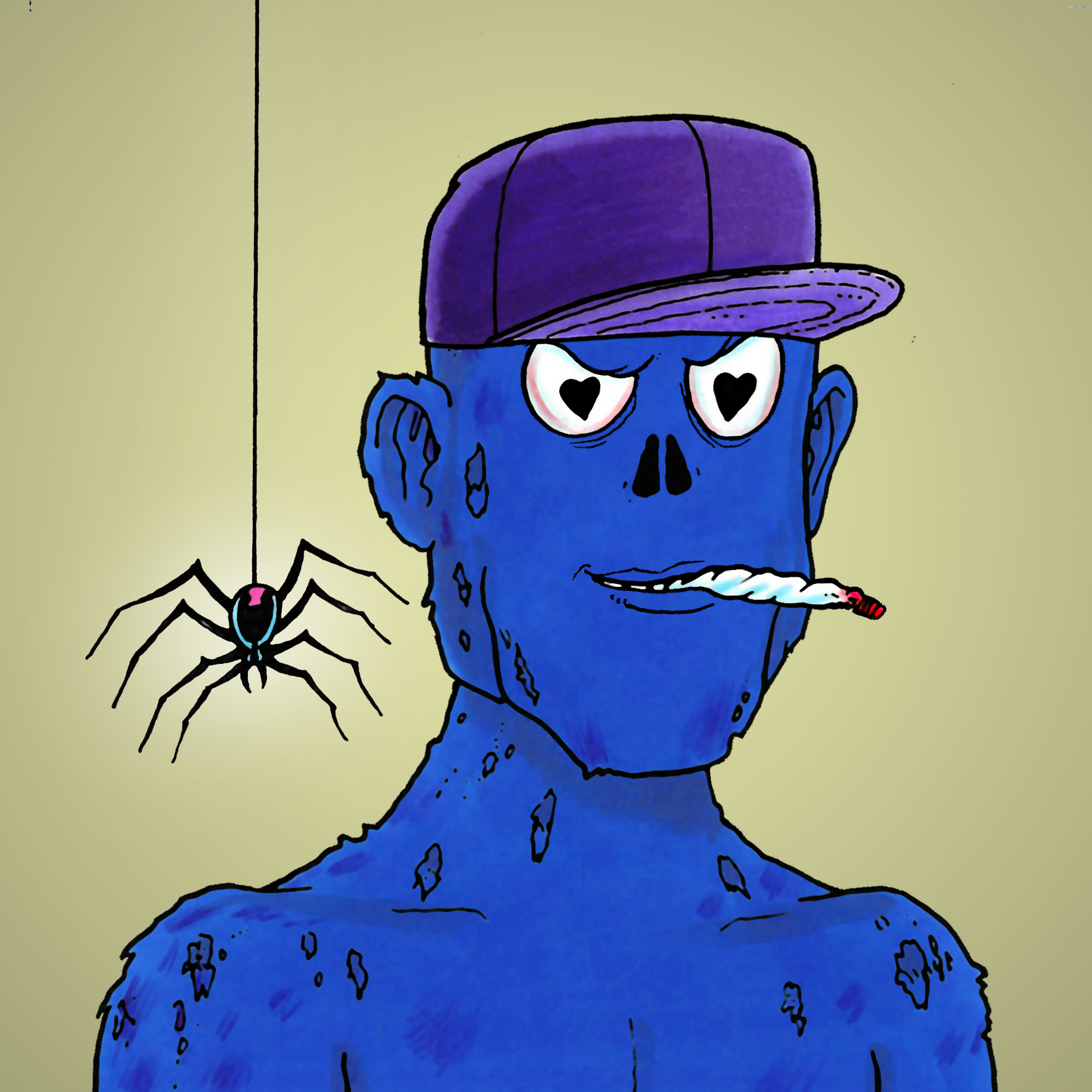 George Trosley - Jungle Freaks - Jungle Freak 3898 - NFT # 3898