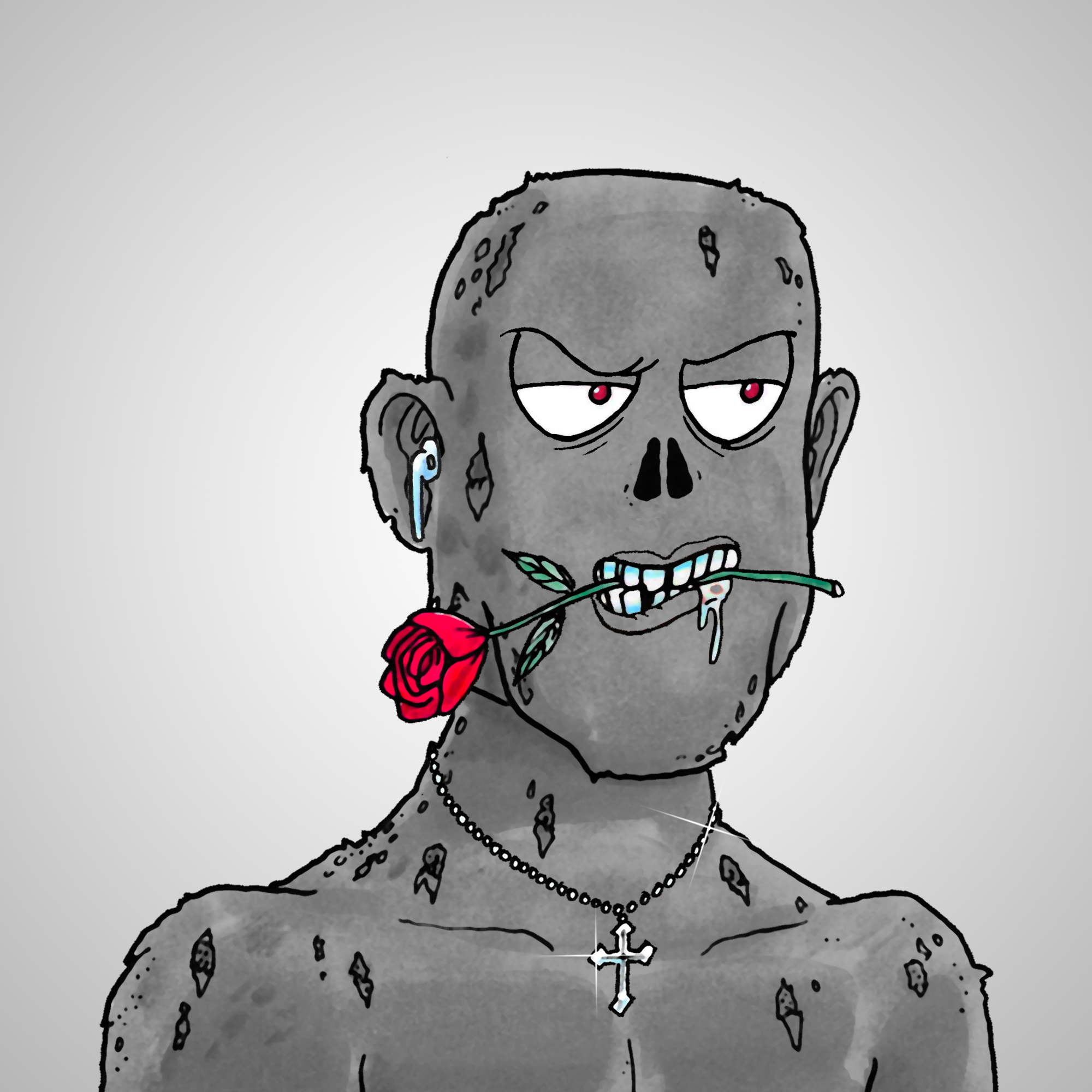 George Trosley - Jungle Freaks - Jungle Freak 3899 - NFT # 3899