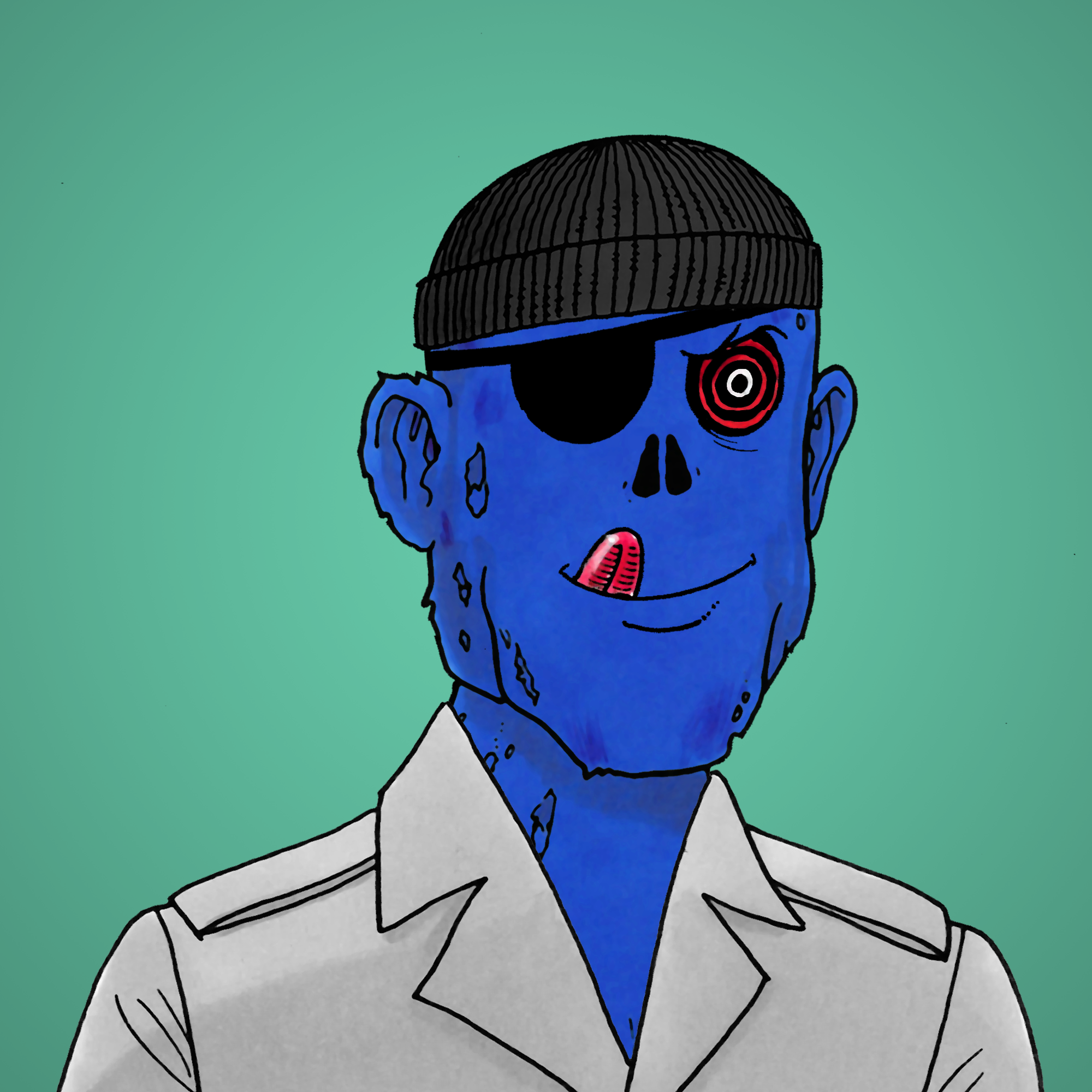 George Trosley - Jungle Freaks - Jungle Freak 39 - NFT # 39