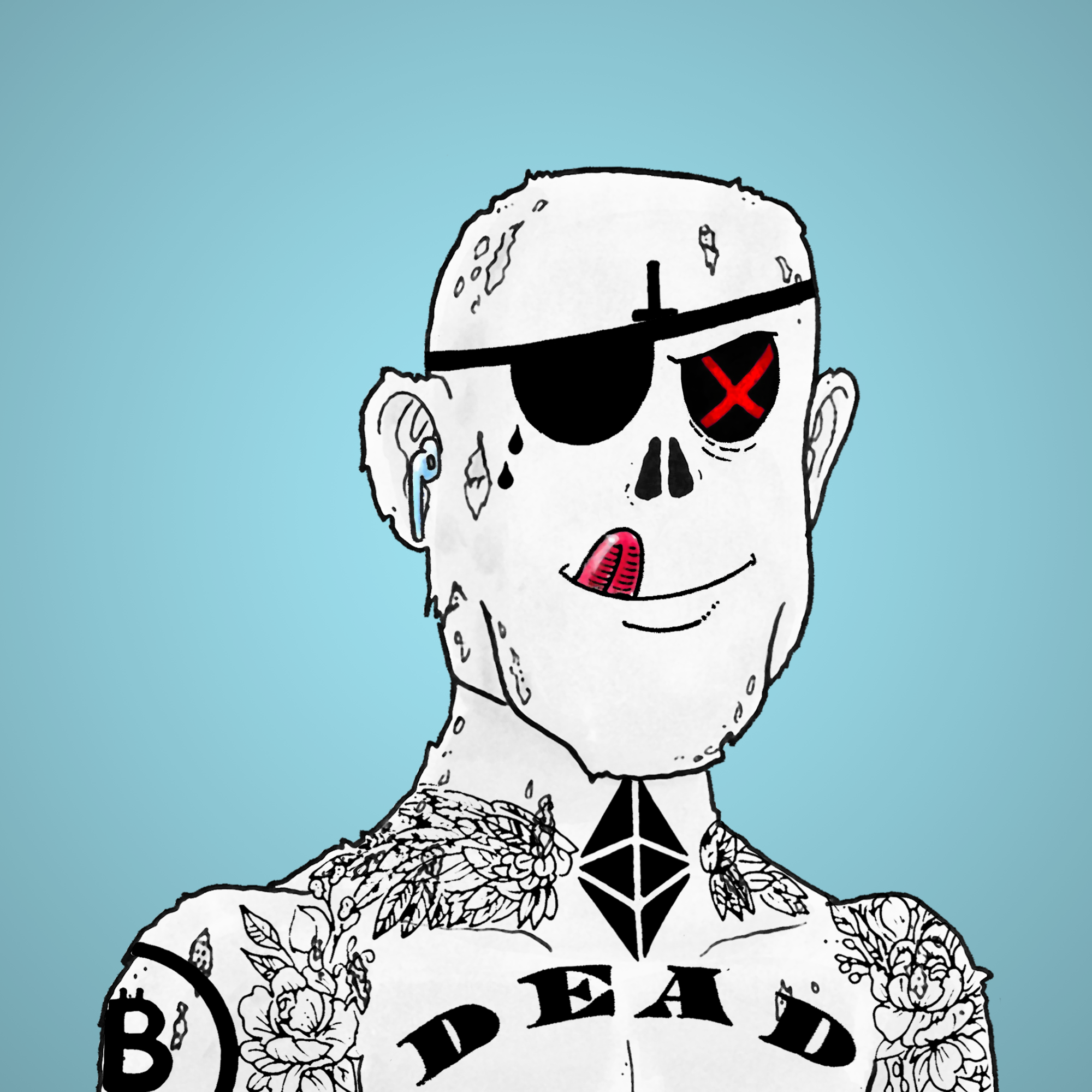 George Trosley - Jungle Freaks - Jungle Freak 390 - NFT # 390