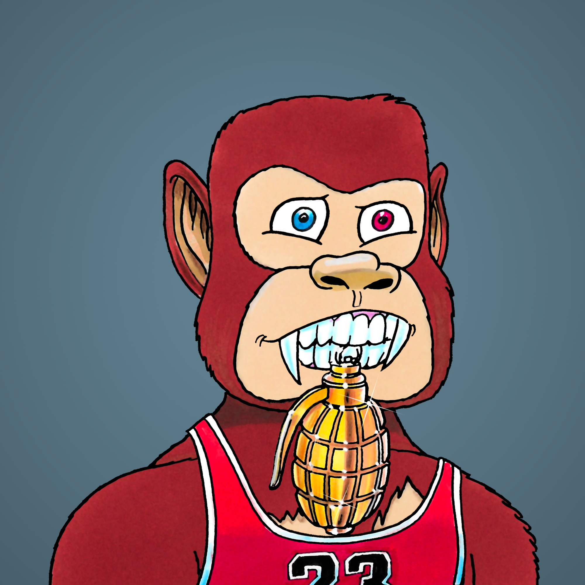 George Trosley - Jungle Freaks - Jungle Freak 3900 - NFT # 3900