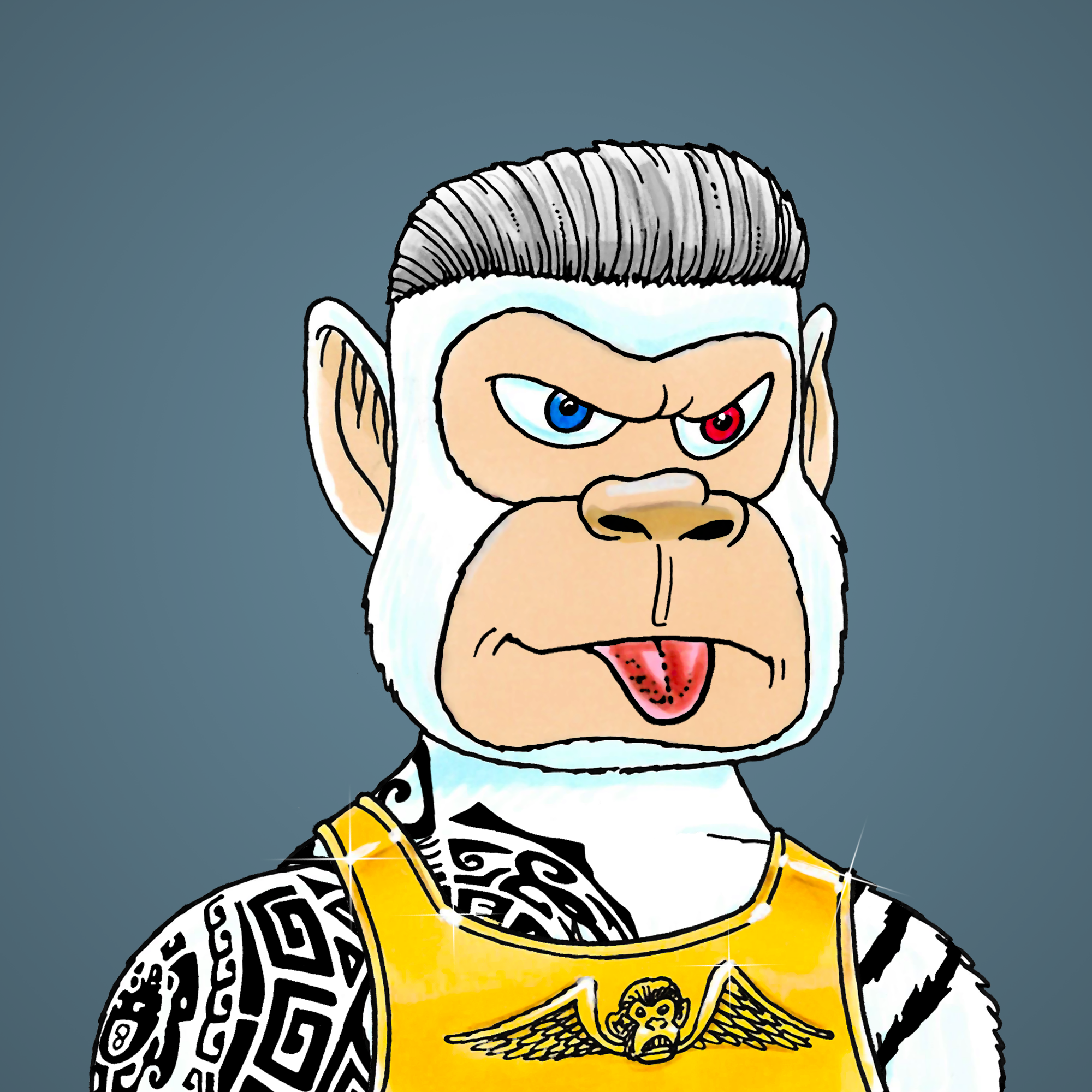 George Trosley - Jungle Freaks - Jungle Freak 391 - NFT # 391