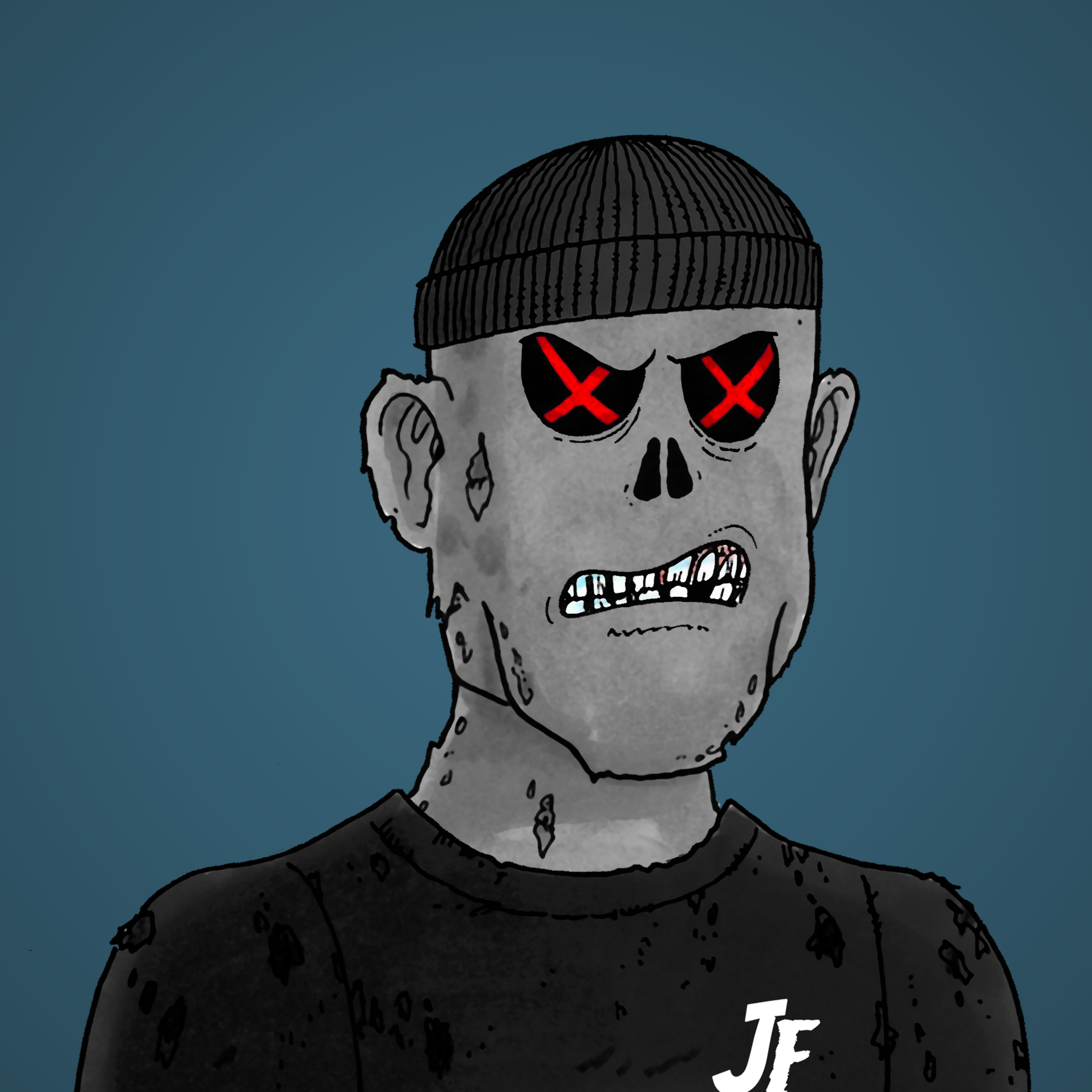 George Trosley - Jungle Freaks - Jungle Freak 3914 - NFT # 3914