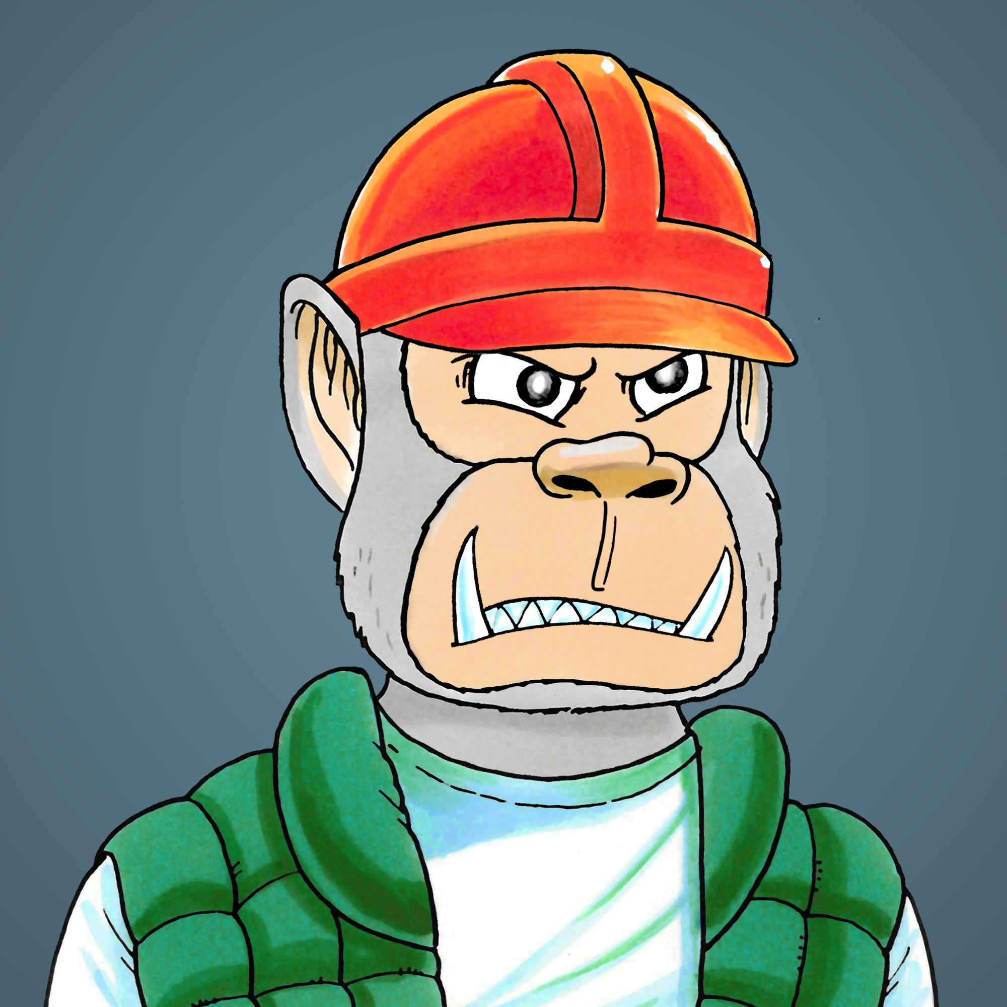 George Trosley - Jungle Freaks - Jungle Freak 392 - NFT # 392