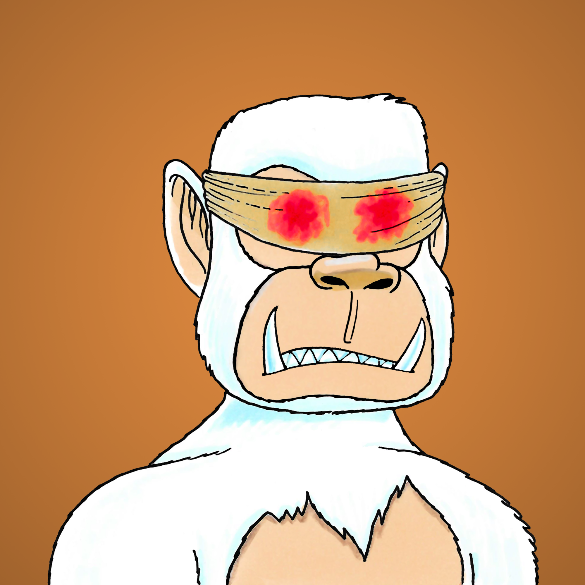 George Trosley - Jungle Freaks - Jungle Freak 393 - NFT # 393