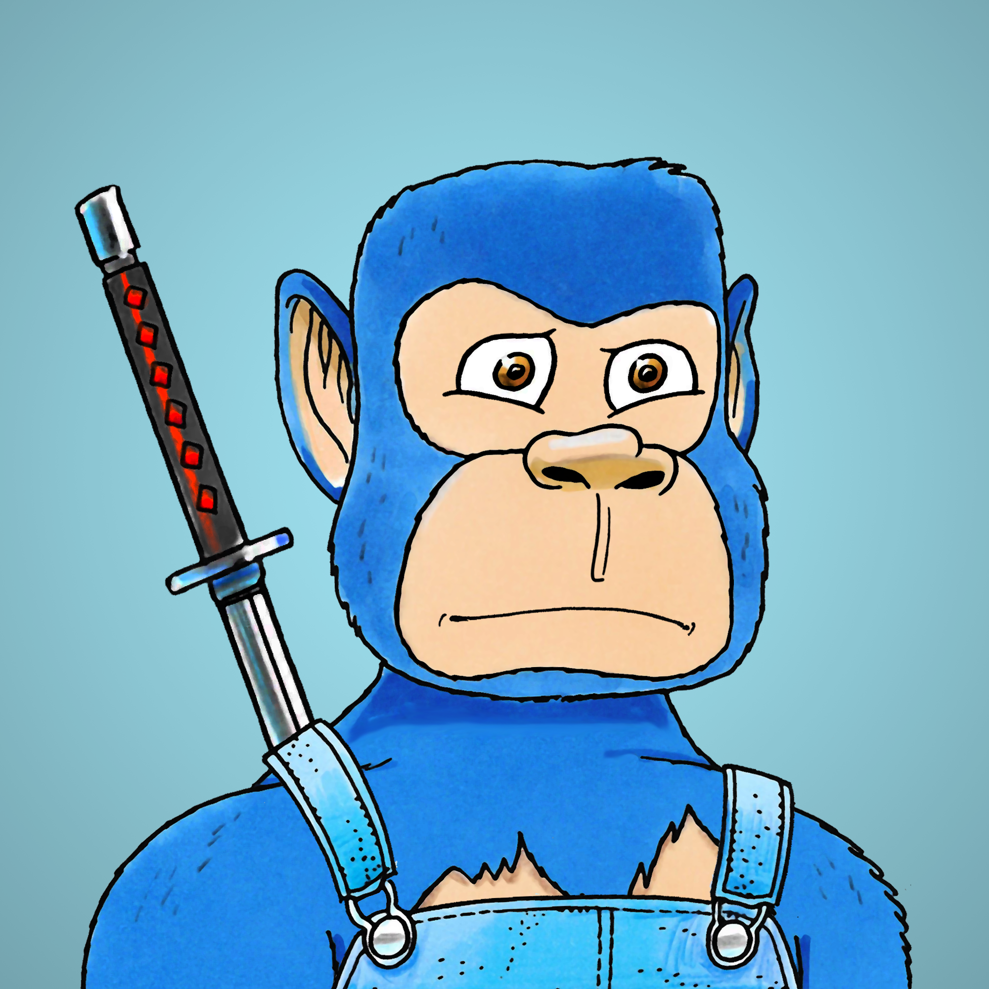 George Trosley - Jungle Freaks - Jungle Freak 3941 - NFT # 3941