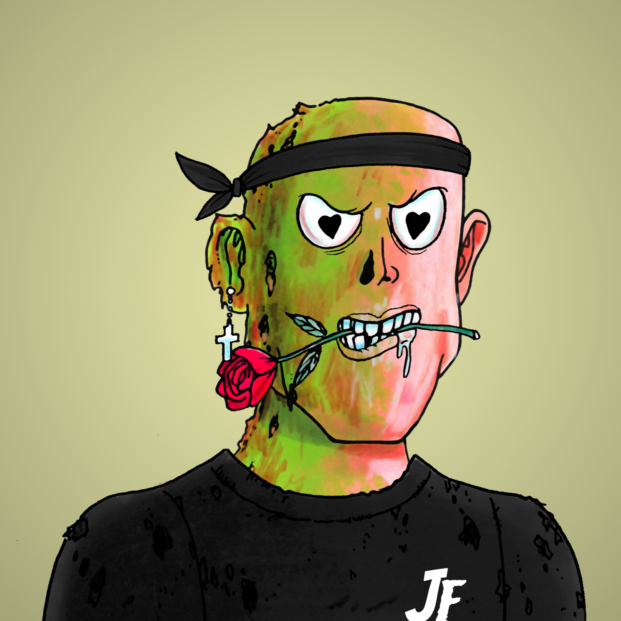 George Trosley - Jungle Freaks - Jungle Freak 3946 - NFT # 3946