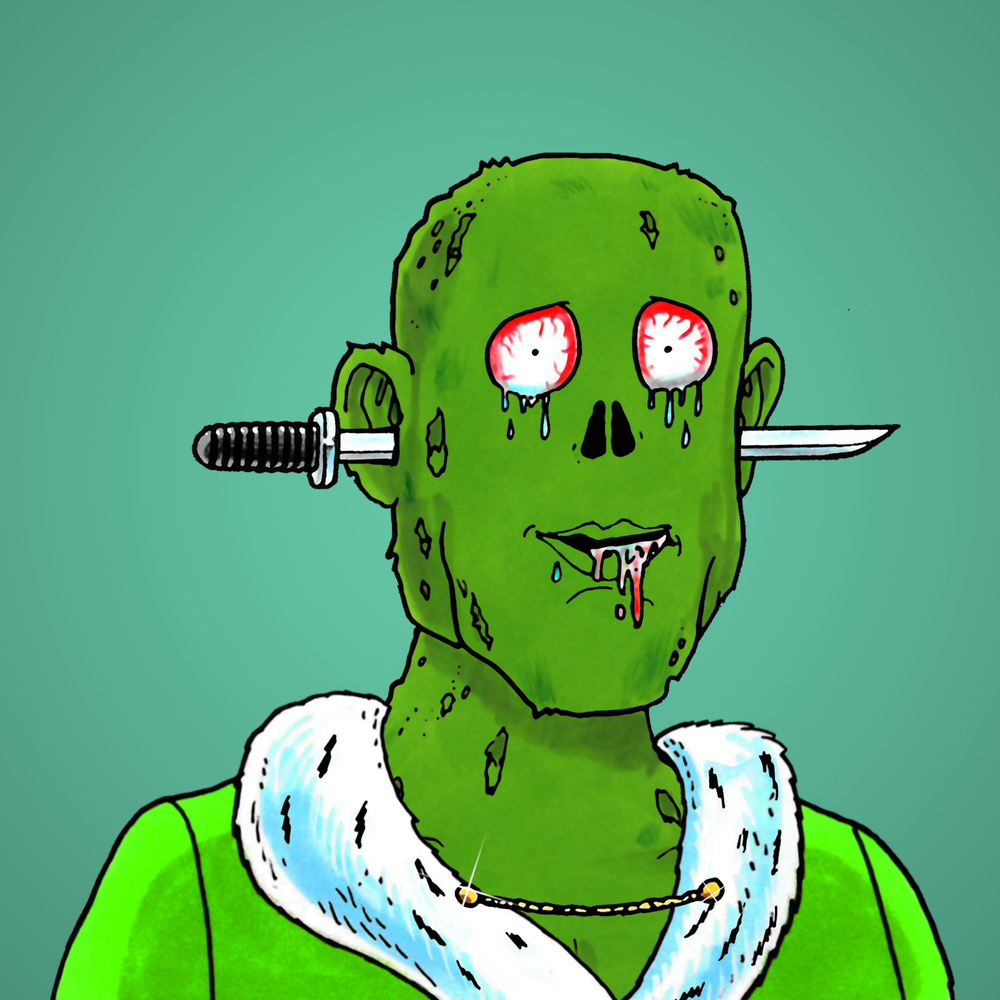 George Trosley - Jungle Freaks - Jungle Freak 3959 - NFT # 3959