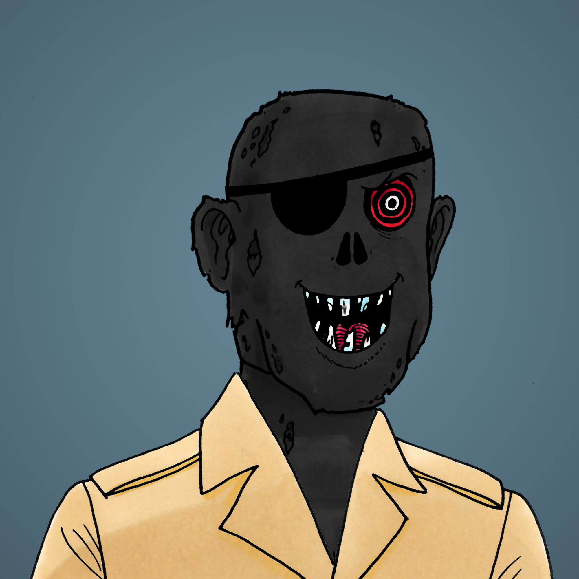 George Trosley - Jungle Freaks - Jungle Freak 396 - NFT # 396