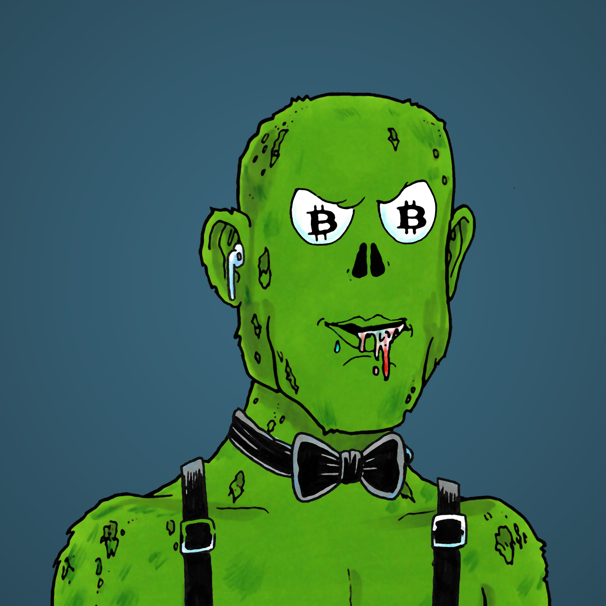 George Trosley - Jungle Freaks - Jungle Freak 3967 - NFT # 3967