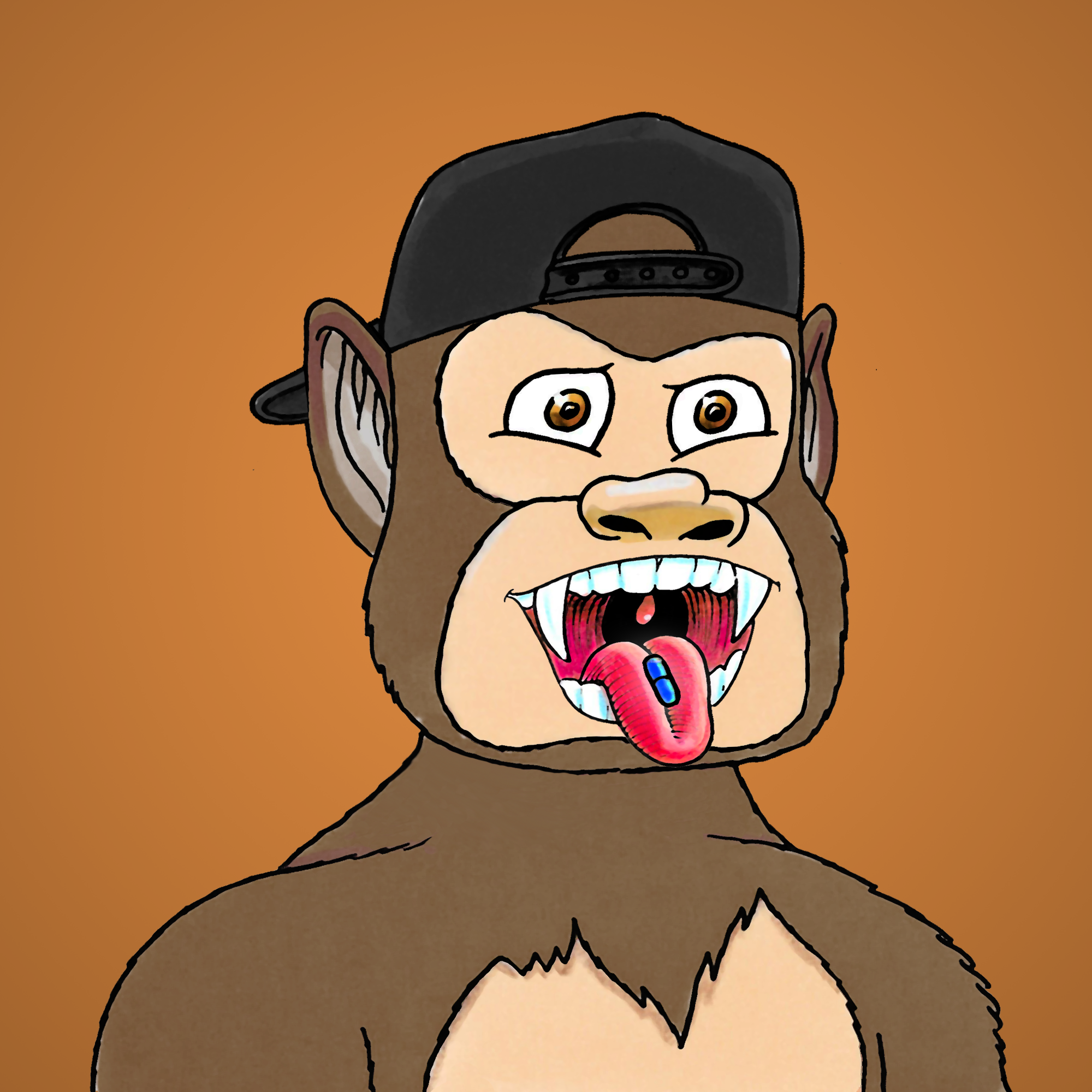 George Trosley - Jungle Freaks - Jungle Freak 3973 - NFT # 3973