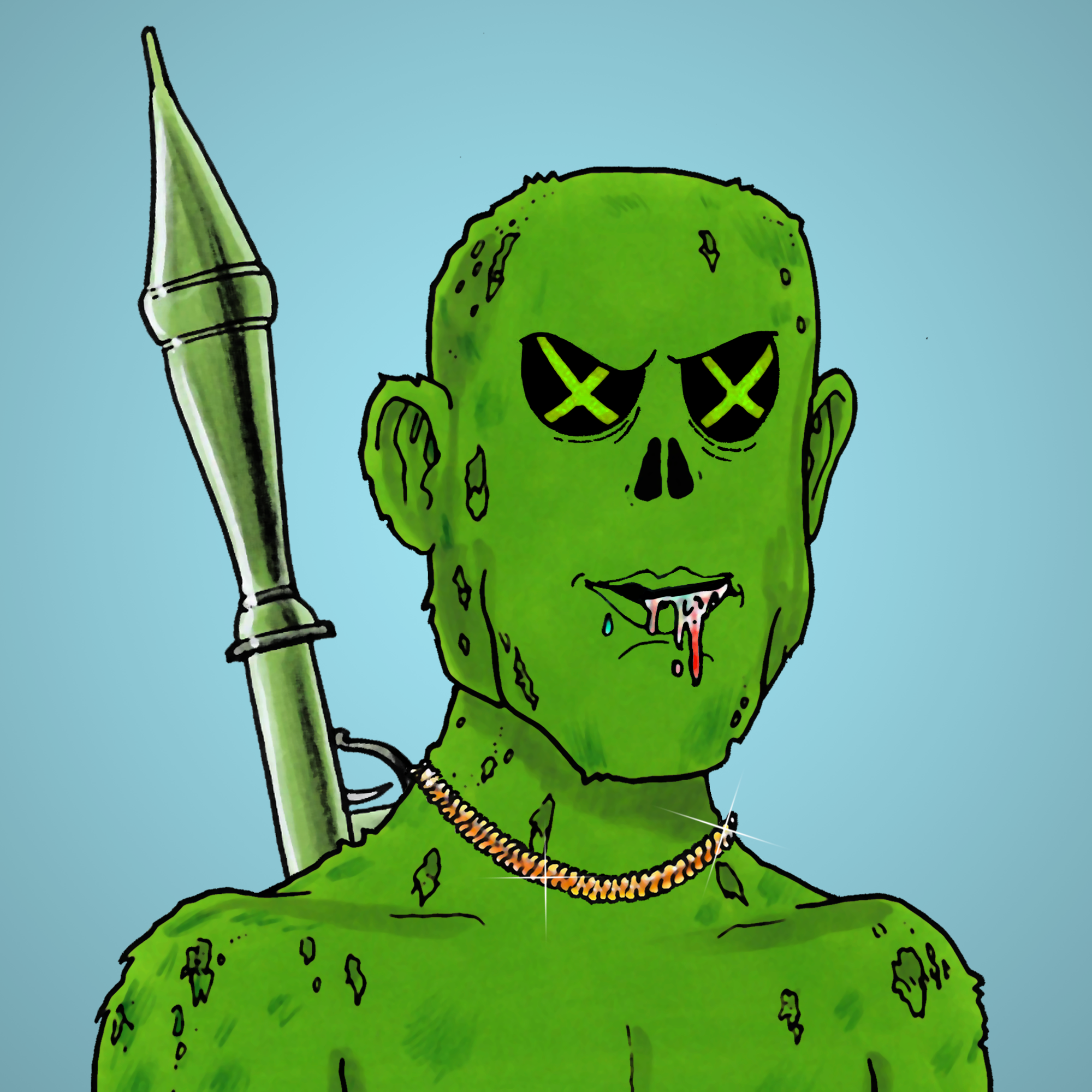 George Trosley - Jungle Freaks - Jungle Freak 3981 - NFT # 3981