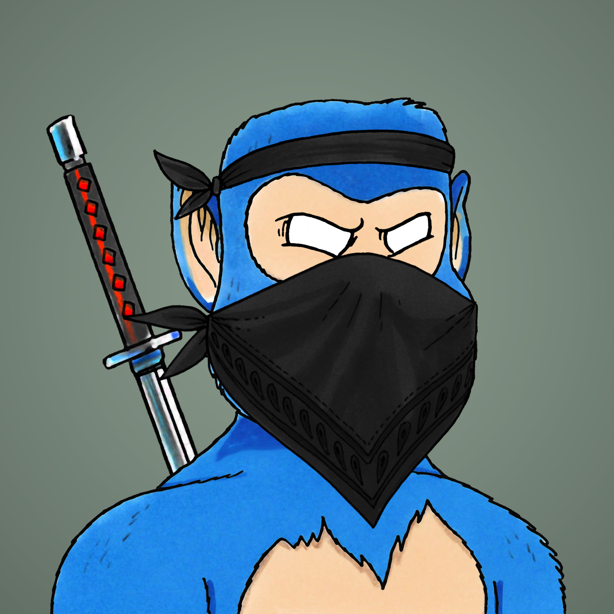 George Trosley - Jungle Freaks - Jungle Freak 3999 - NFT # 3999