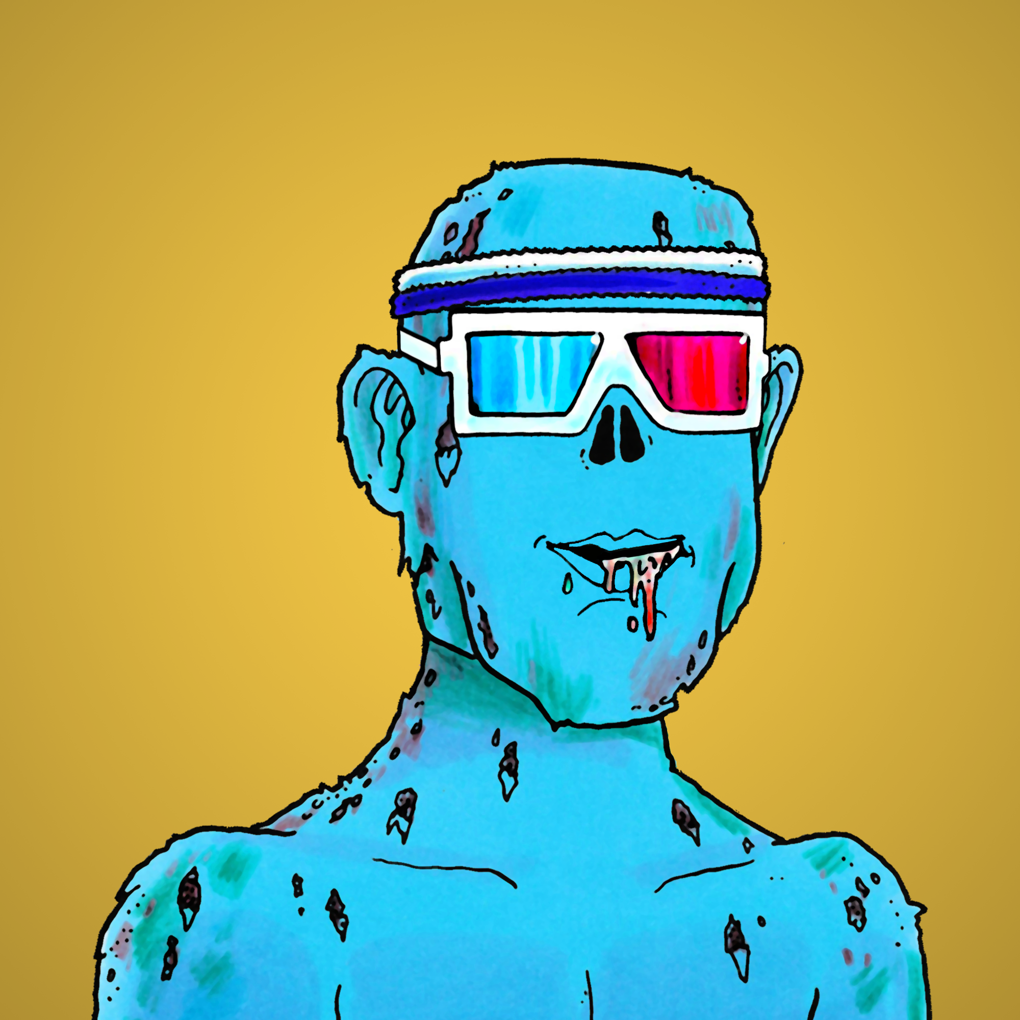 George Trosley - Jungle Freaks - Jungle Freak 4 - NFT # 4