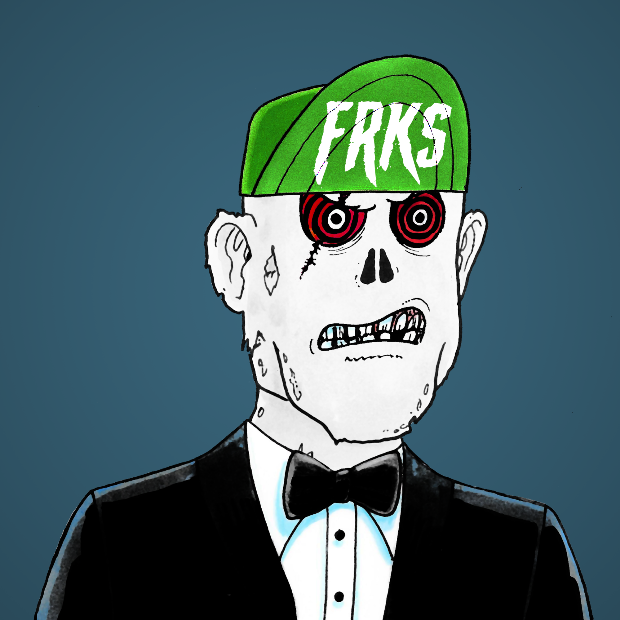 George Trosley - Jungle Freaks - Jungle Freak 4002 - NFT # 4002