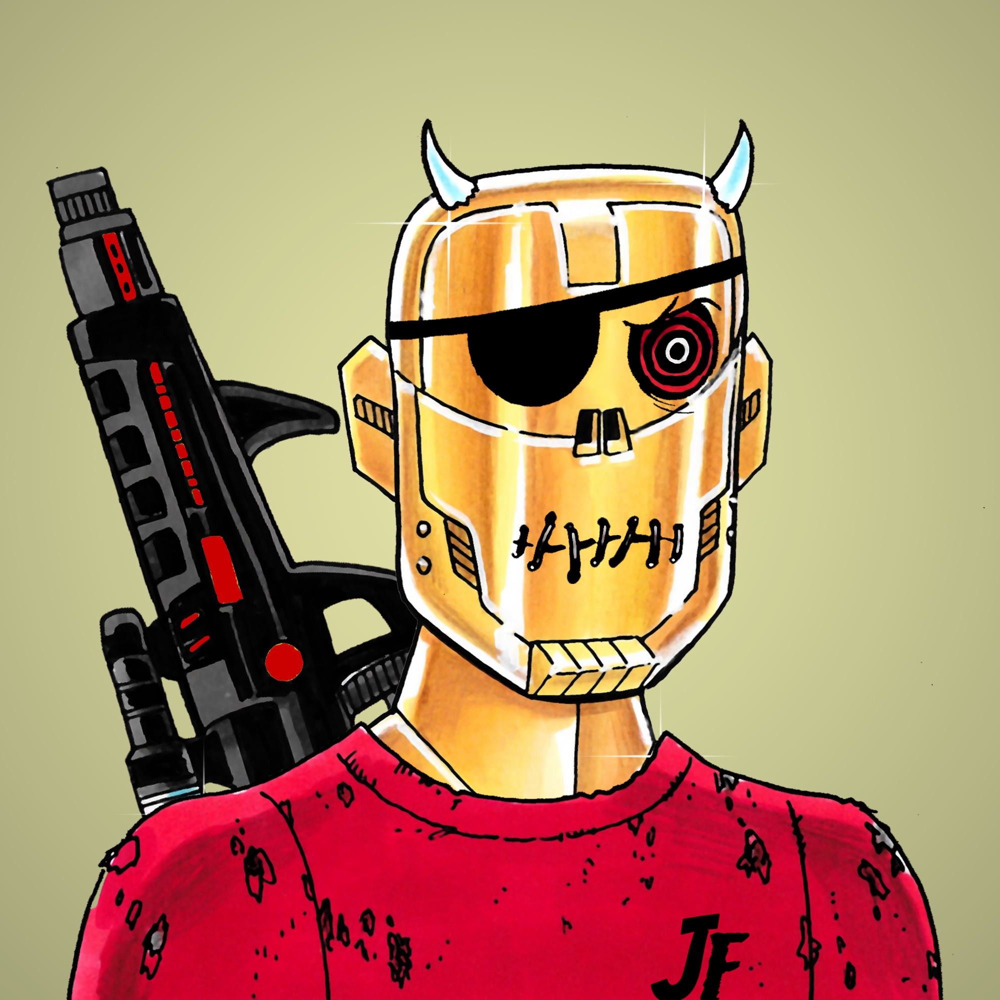 George Trosley - Jungle Freaks - Jungle Freak 403 - NFT # 403