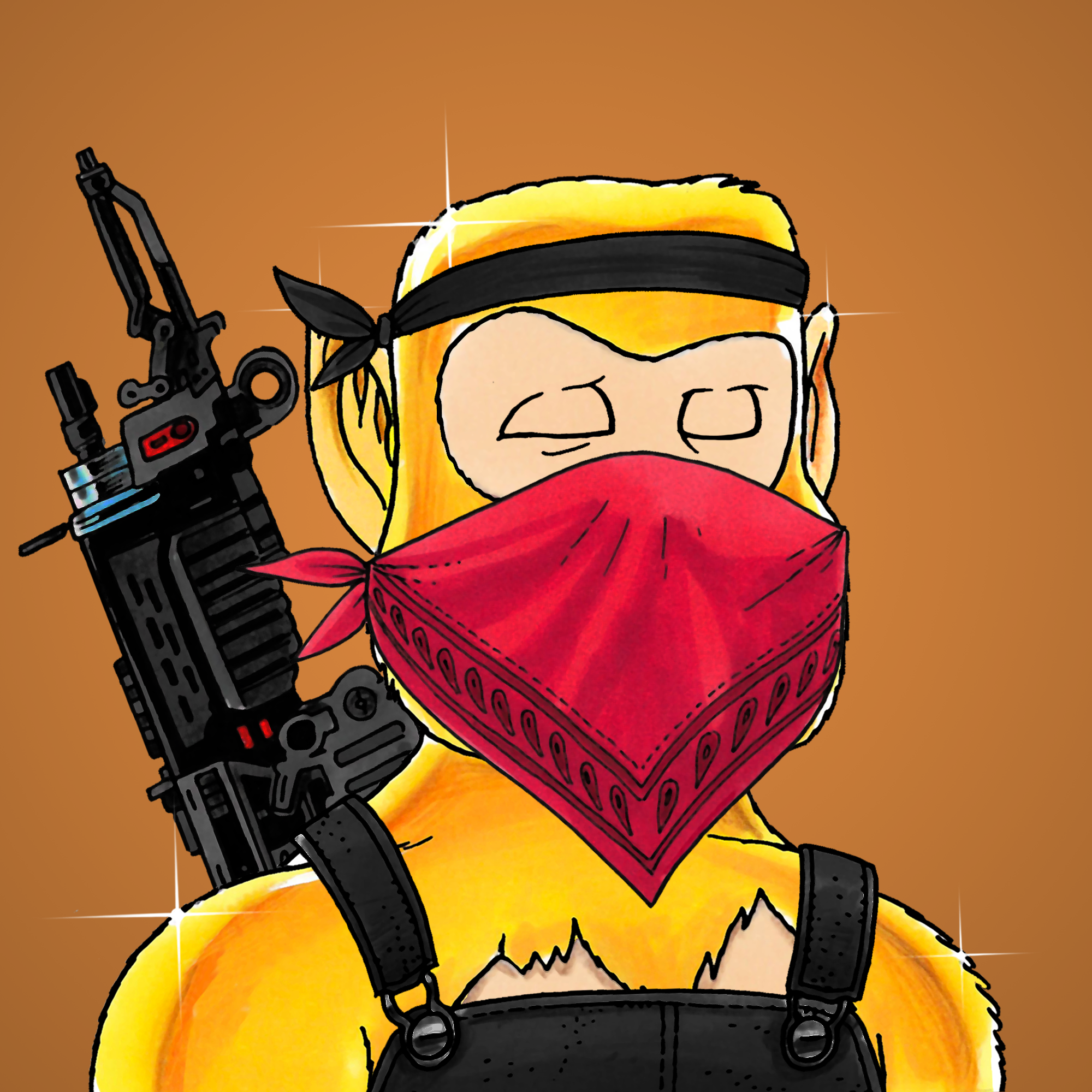 George Trosley - Jungle Freaks - Jungle Freak 4033 - NFT # 4033