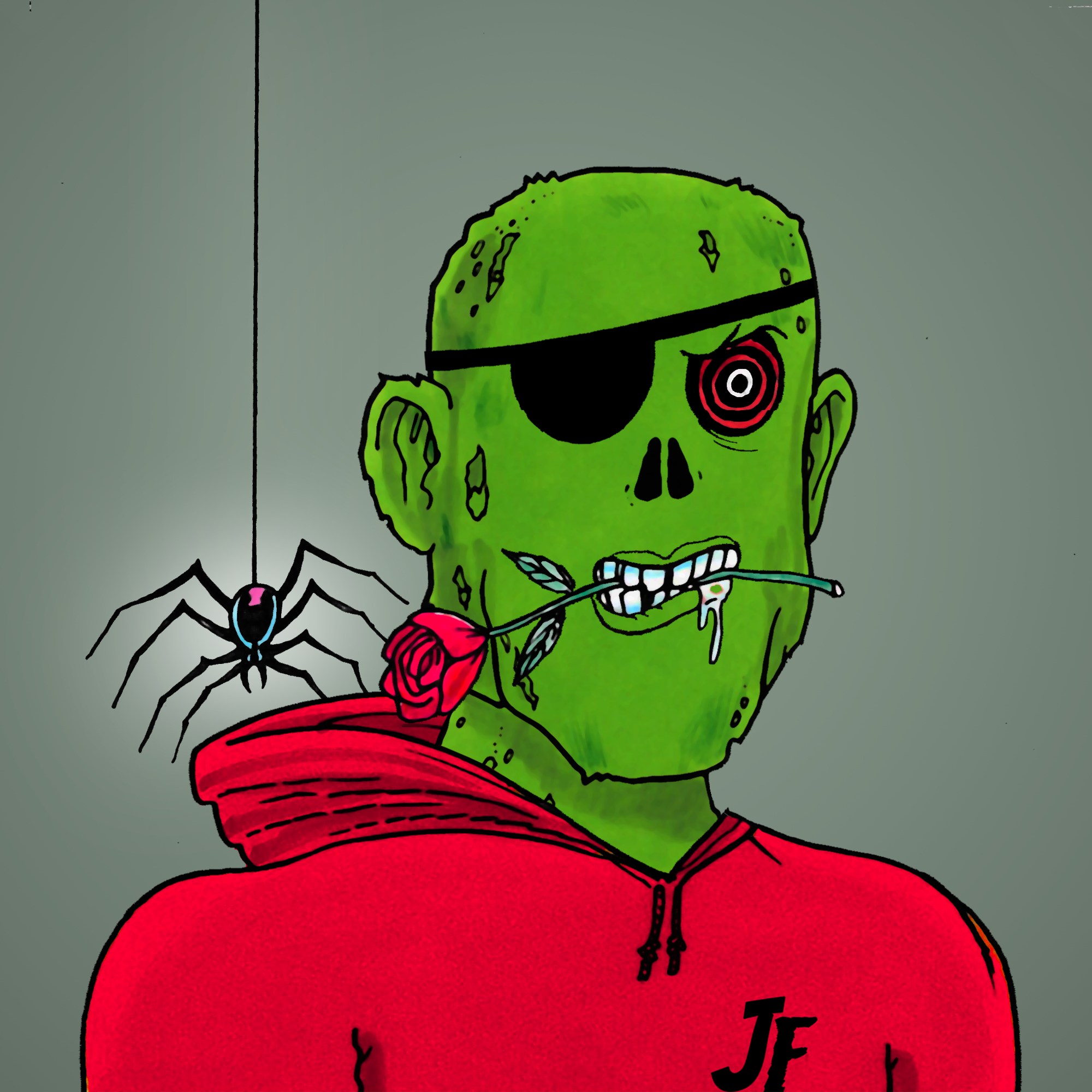 George Trosley - Jungle Freaks - Jungle Freak 4034 - NFT # 4034