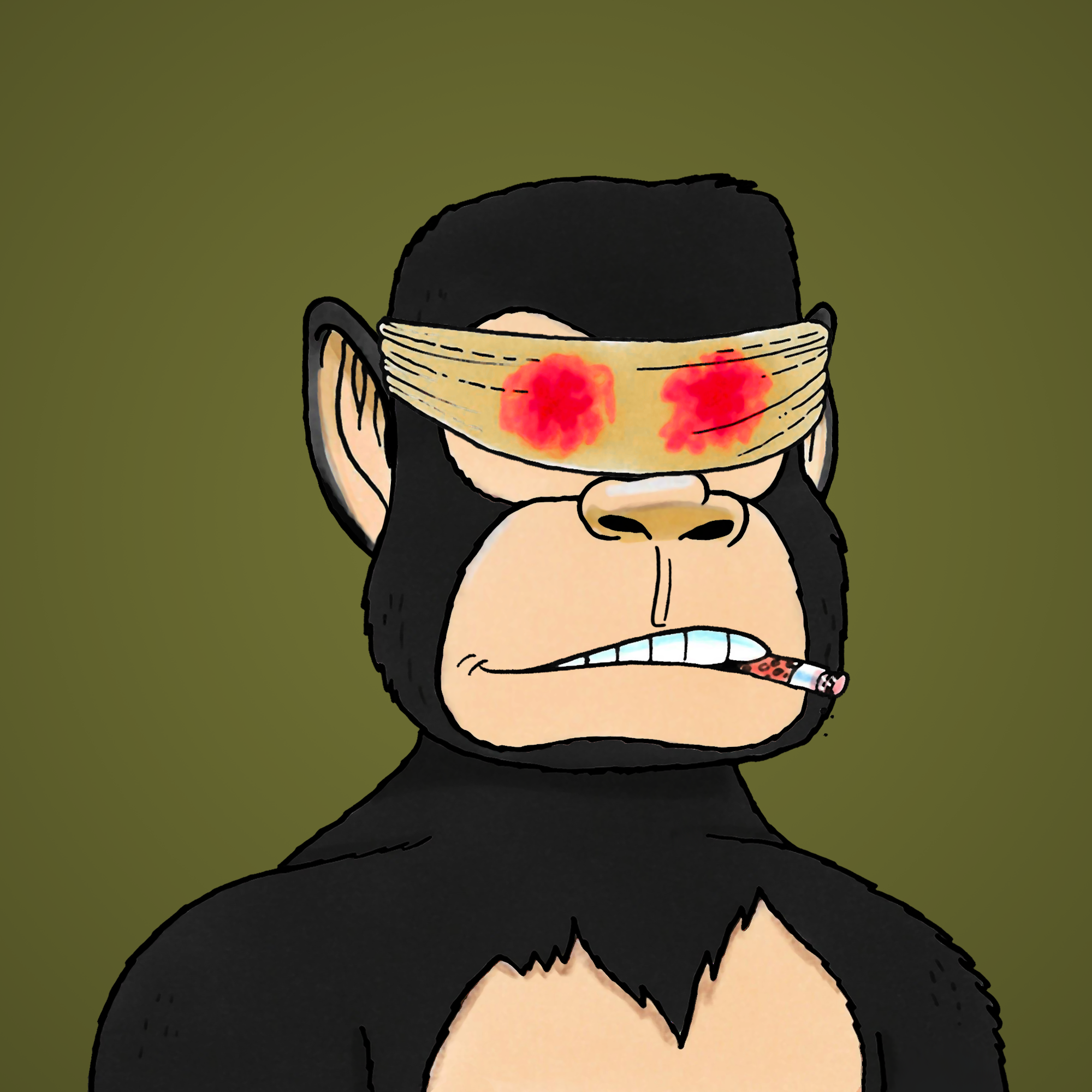 George Trosley - Jungle Freaks - Jungle Freak 404 - NFT # 404