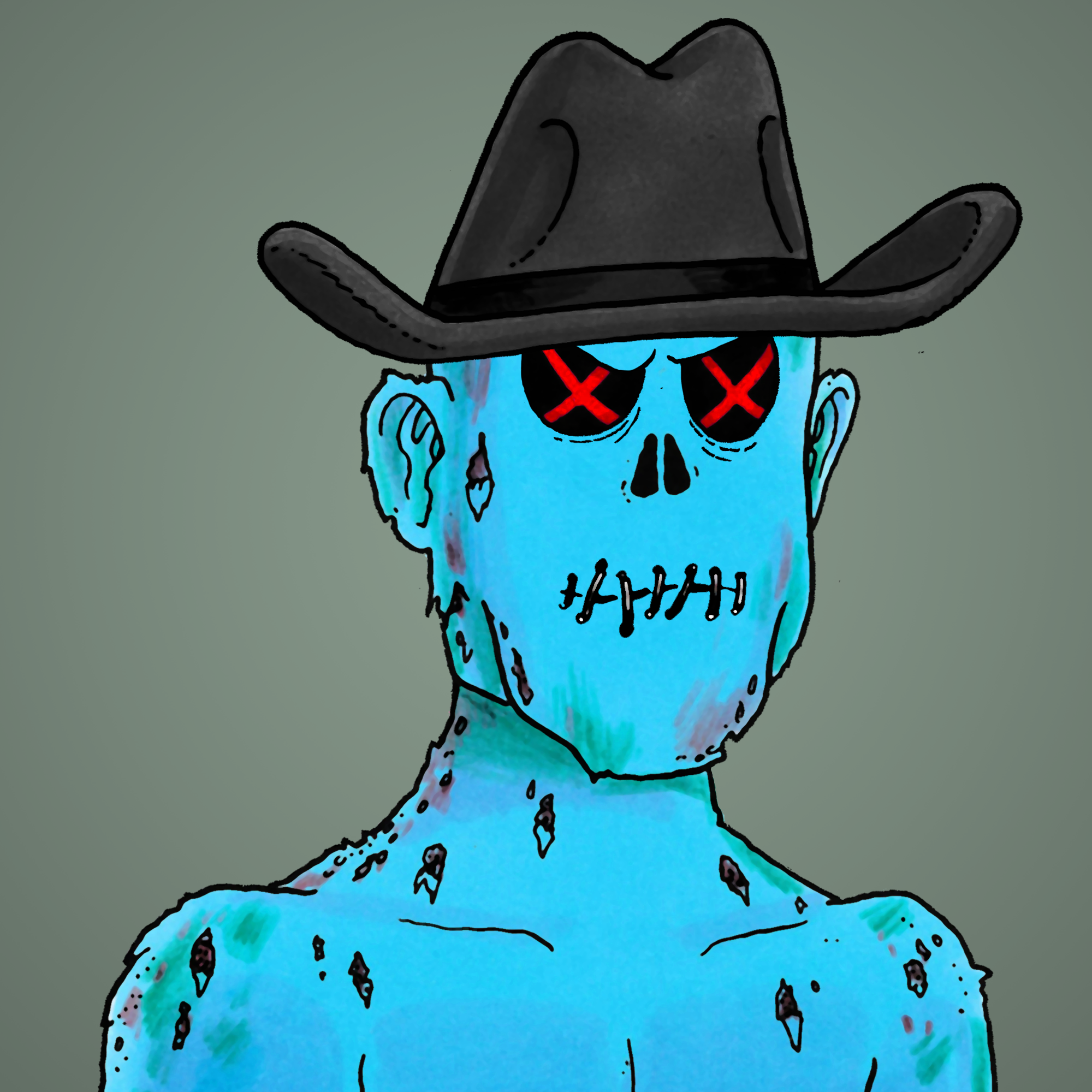 George Trosley - Jungle Freaks - Jungle Freak 4042 - NFT # 4042