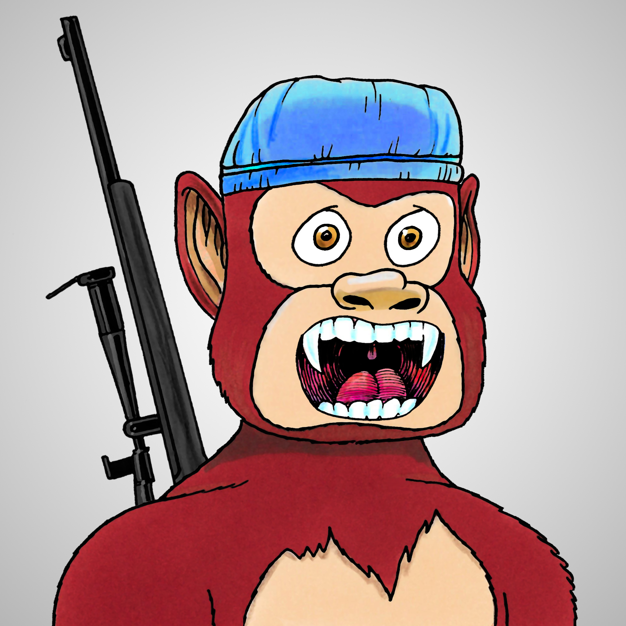 George Trosley - Jungle Freaks - Jungle Freak 4046 - NFT # 4046