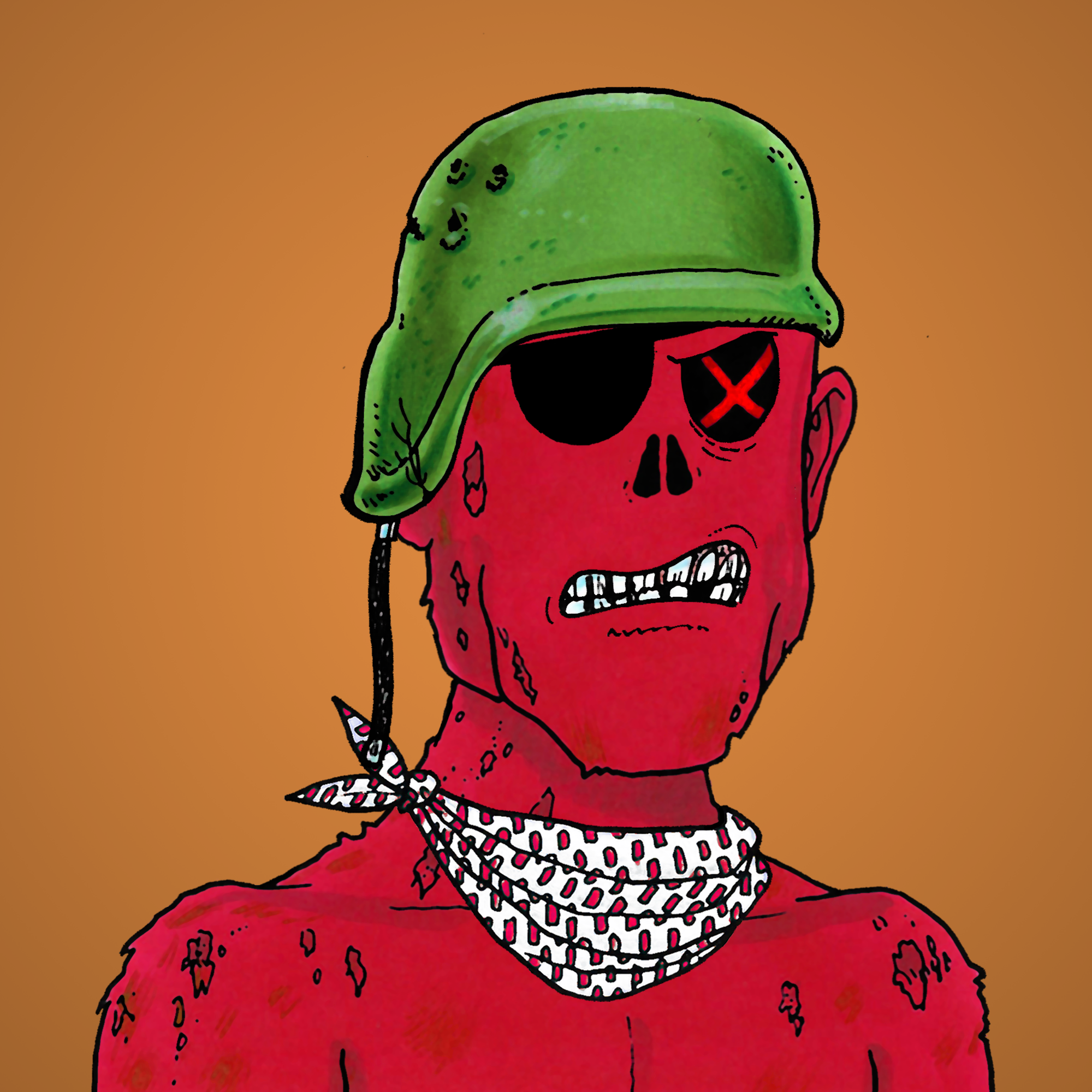 George Trosley - Jungle Freaks - Jungle Freak 4047 - NFT # 4047