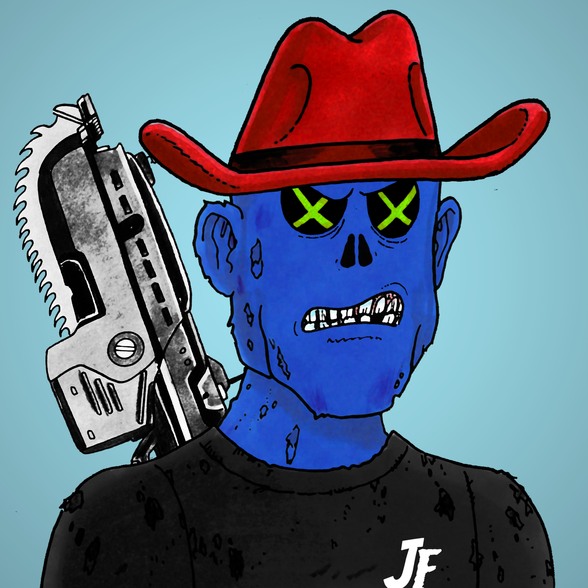 George Trosley - Jungle Freaks - Jungle Freak 4049 - NFT # 4049