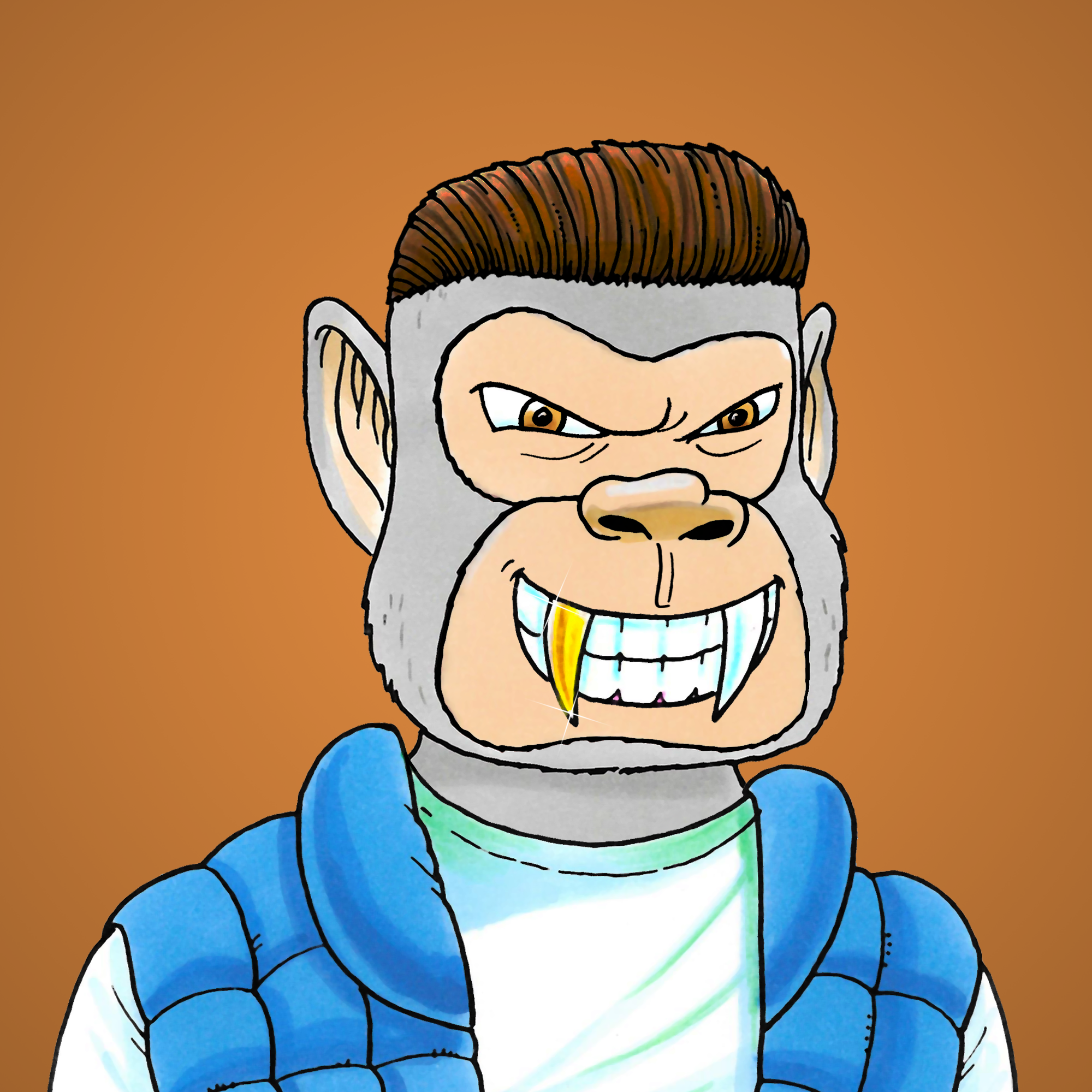 George Trosley - Jungle Freaks - Jungle Freak 4050 - NFT # 4050